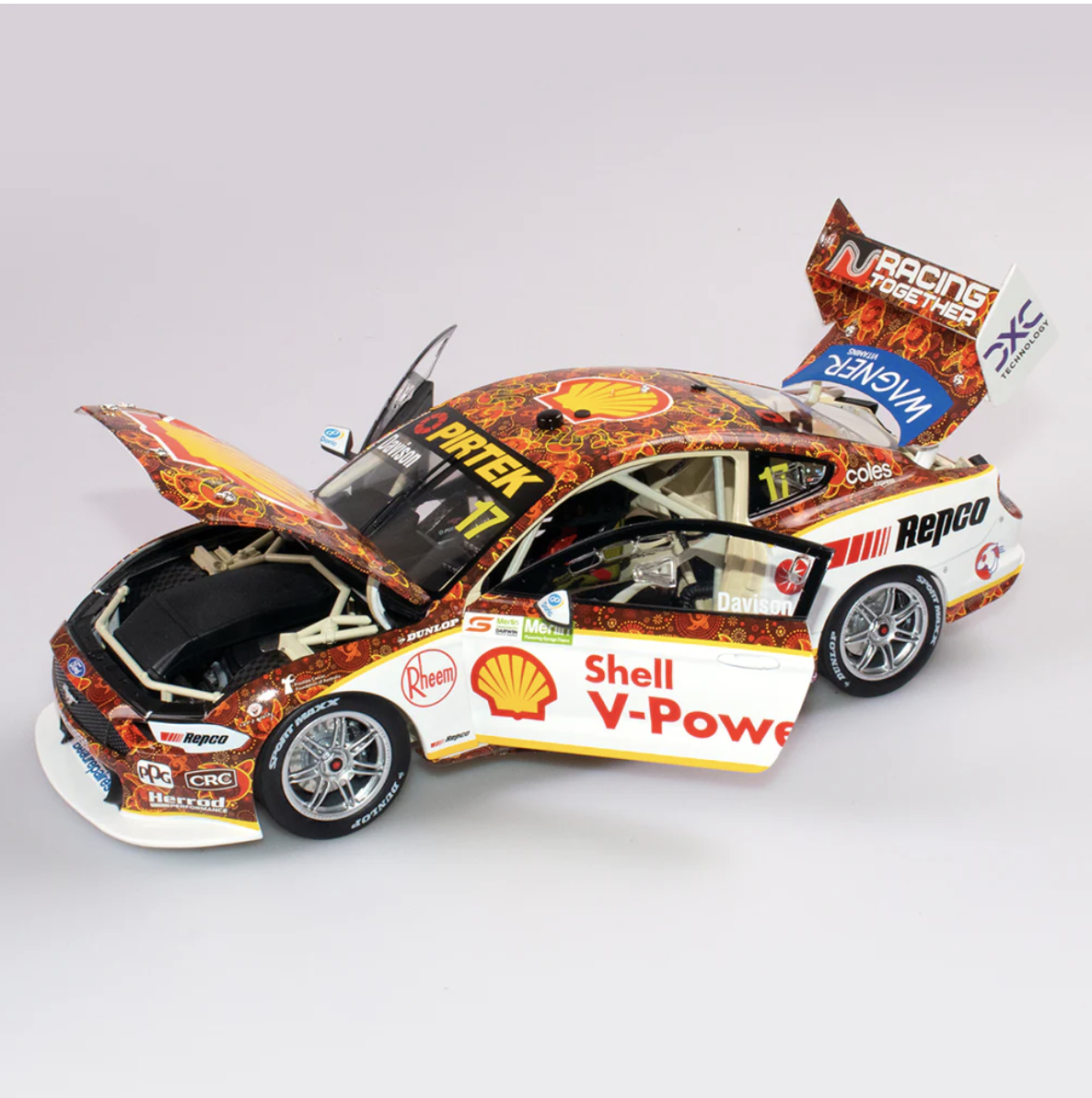 Penrite Racing Merchandise 2022 Penrite Racing Ford Mustang GT #10 Darwin Triple Crown Indigenous ...