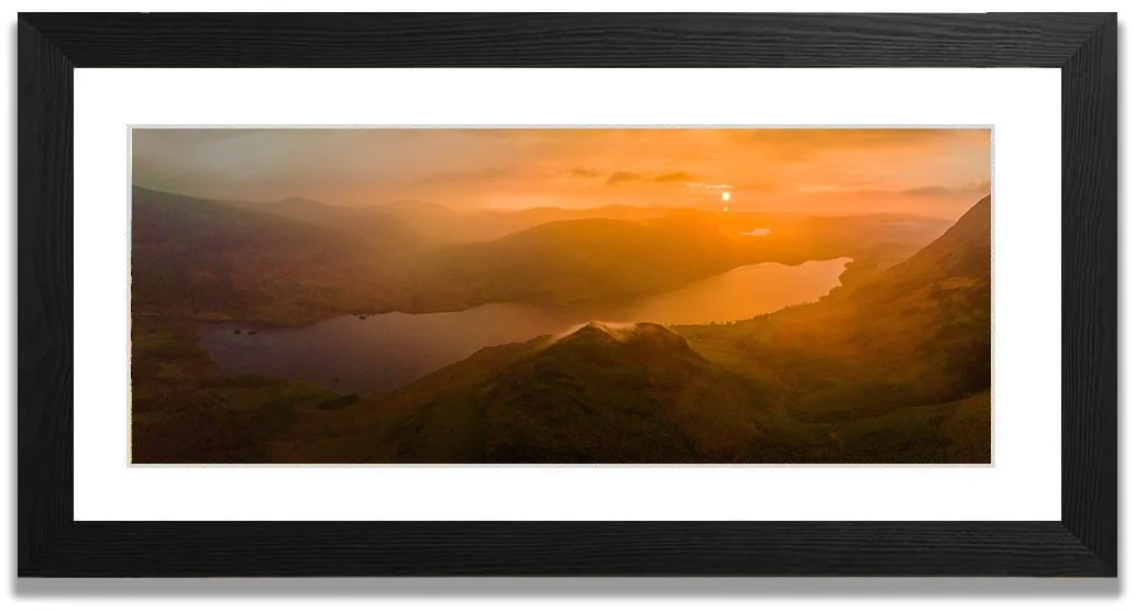 Sunset' Crummock Water_Black_Frame_2X1C - 190.Jpg