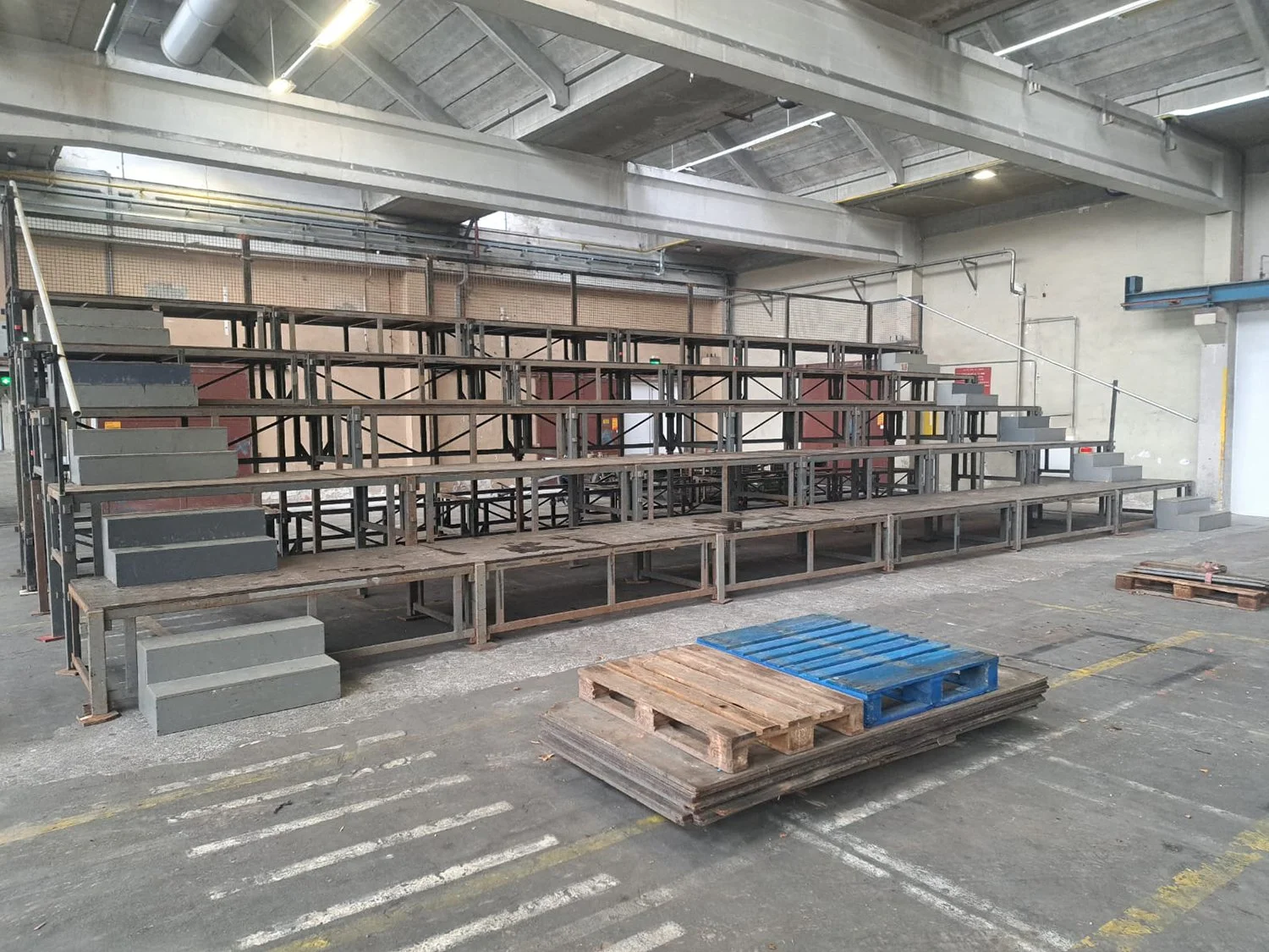 Podium voor  de Carnaval Vereniging