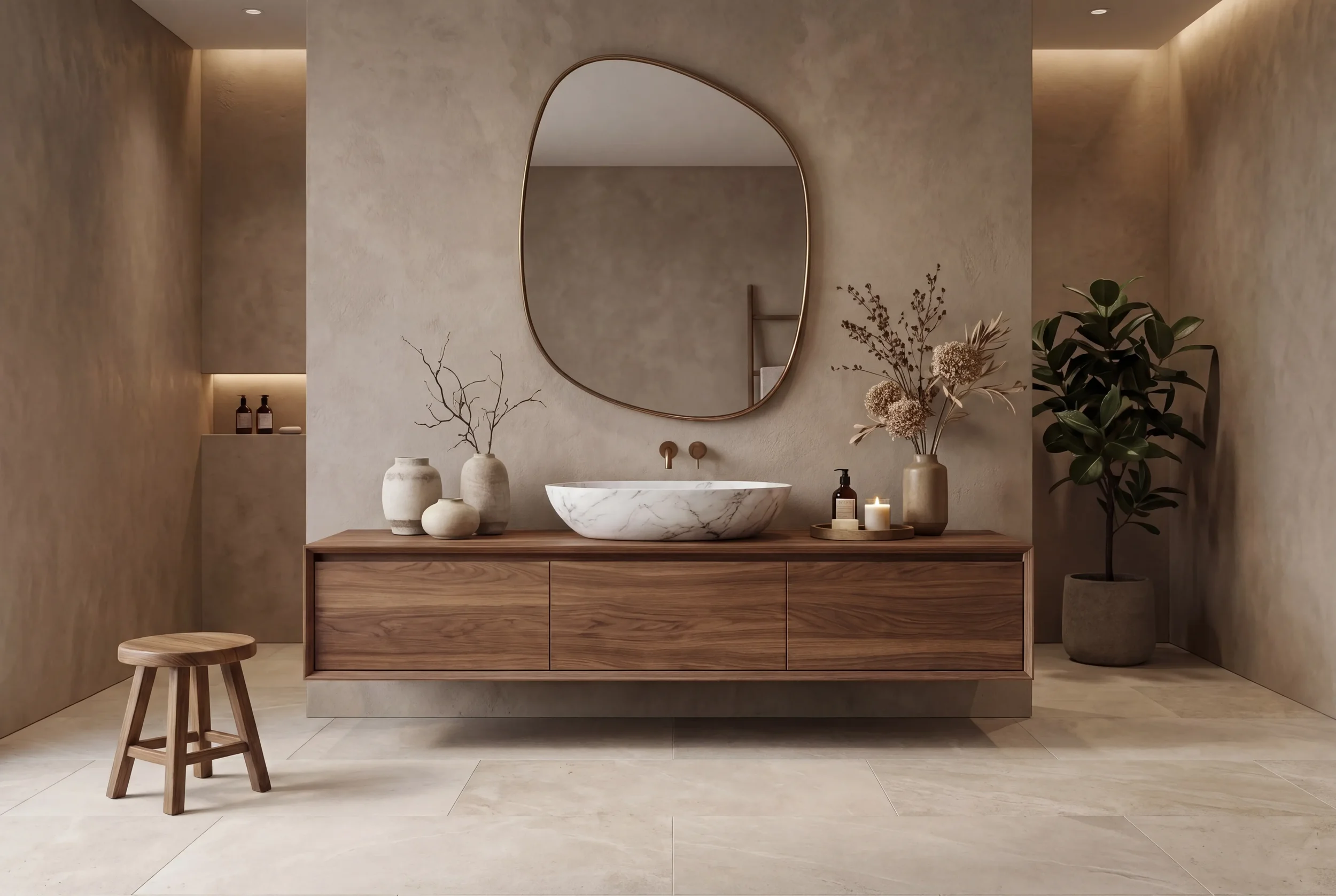 Custom solid timber vanity Sydney — BA Furniture