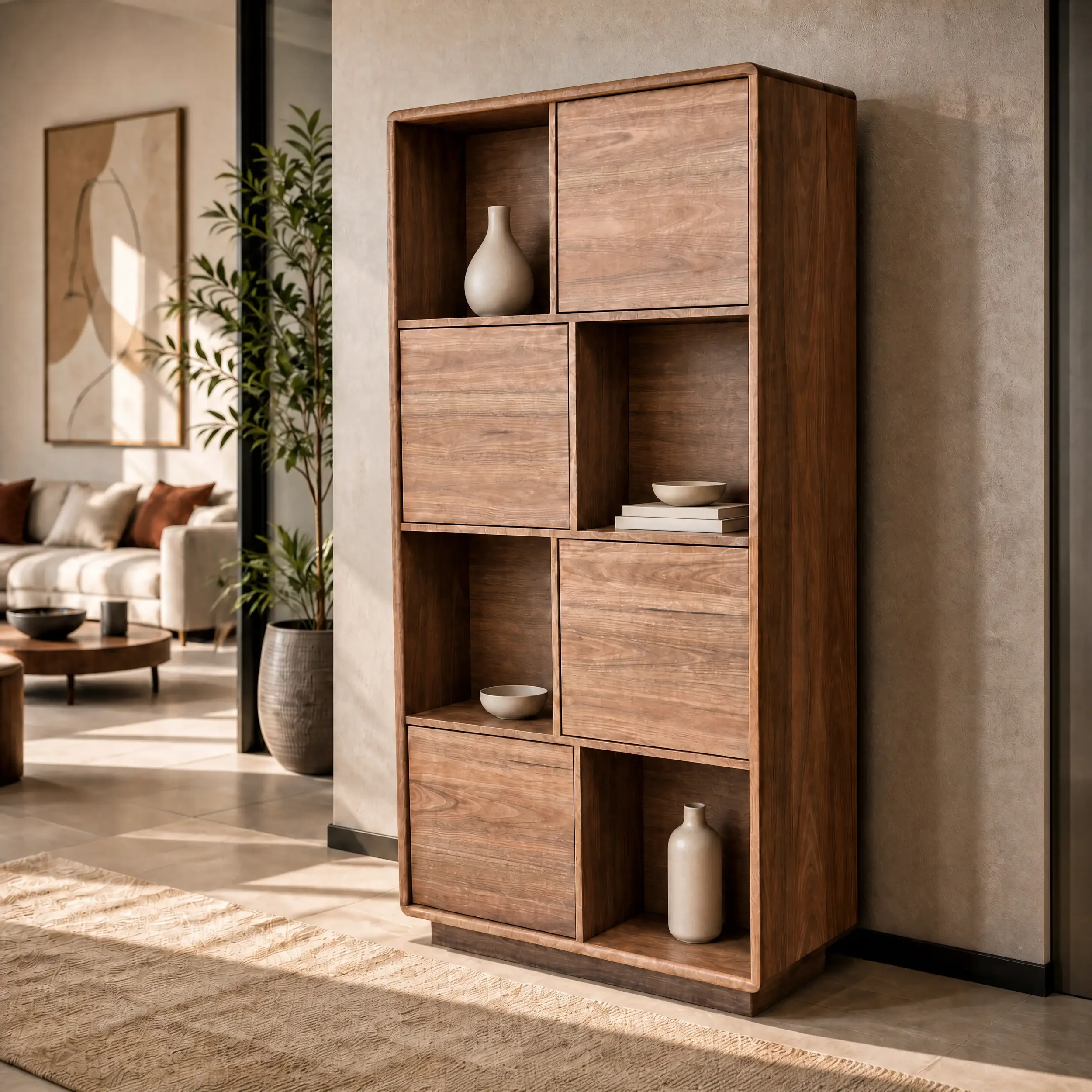 Spotted Gum Bookshelf