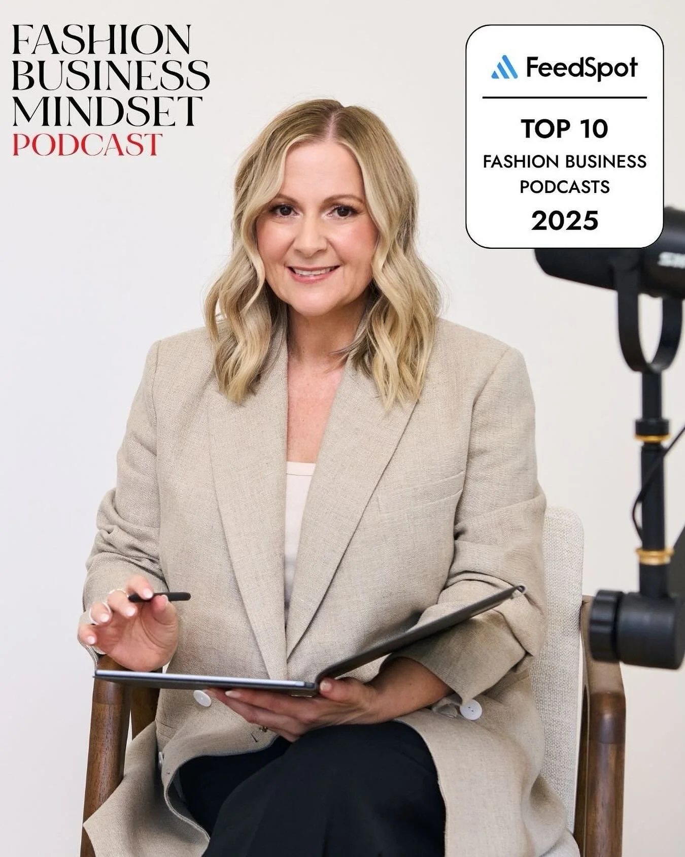 You helped us hit the Top 10! 🏆

I&rsquo;m beyond excited to share that our podcast, Fashion Business Mindset @fashionbusinessmindset has been named by Feedspot as one of the Top 10 Fashion Business Podcasts to Follow in 2025! ✨

If you&rsquo;re not