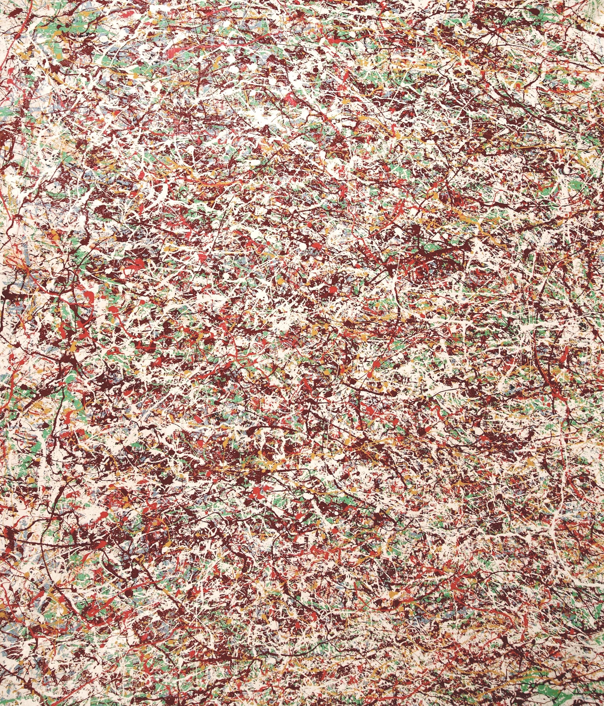 Explorations In Free Jazz -The Stroke 16 - Acrylic on Canvas - 60 x 72