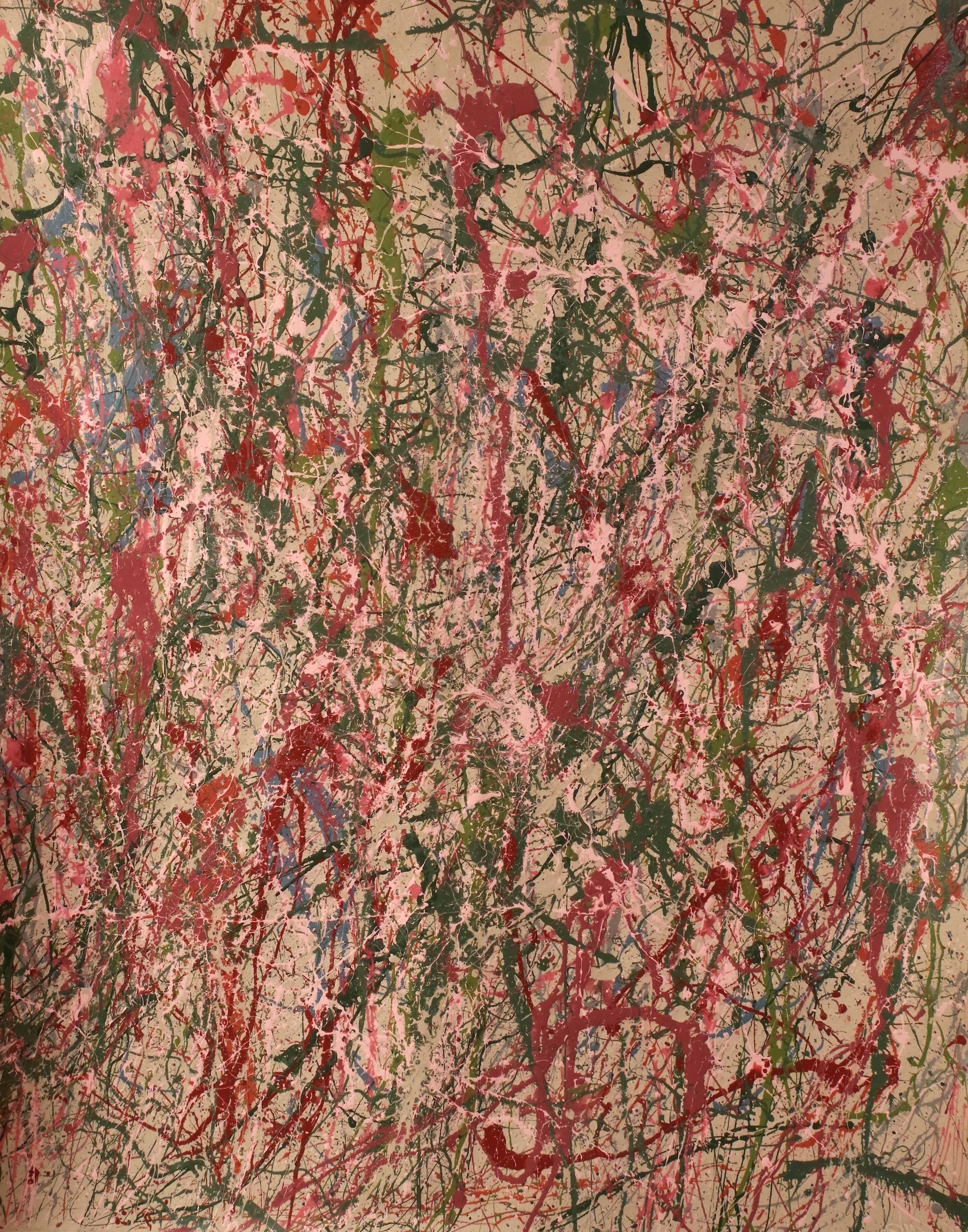 Explorations In Free Jazz -The Stroke 12 - Acrylic on Canvas -