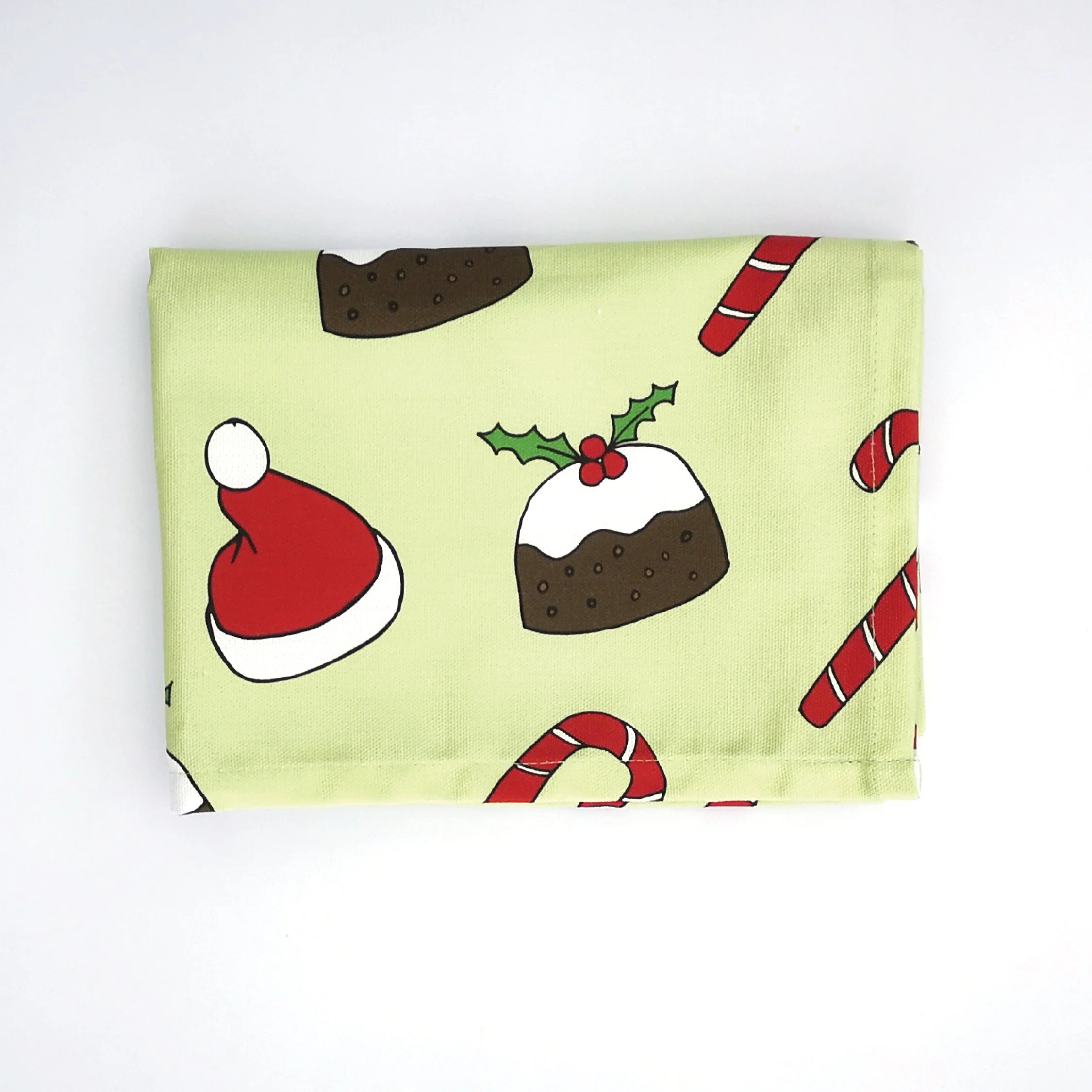 Edel-McMahon-Christmas Tea Towel GREEN-folded.jpg
