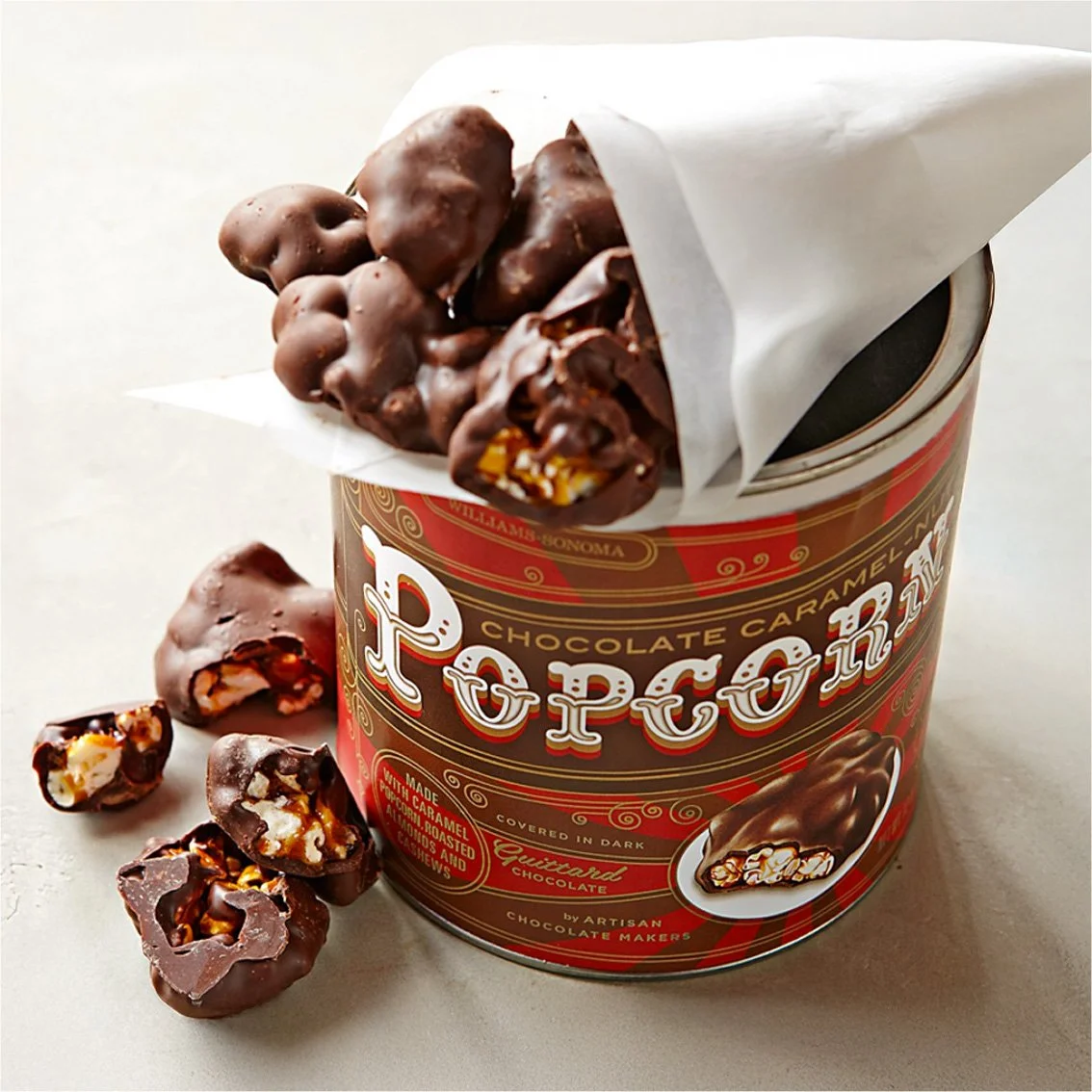 Williams Sonoma chocolate popcorn