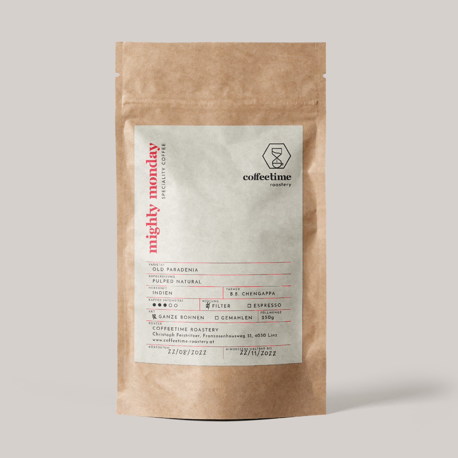 Brand Identity für Kaffeerösterei