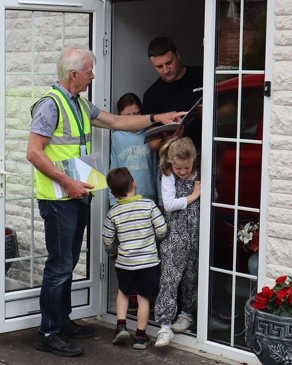 John Lyons, community liaison officer