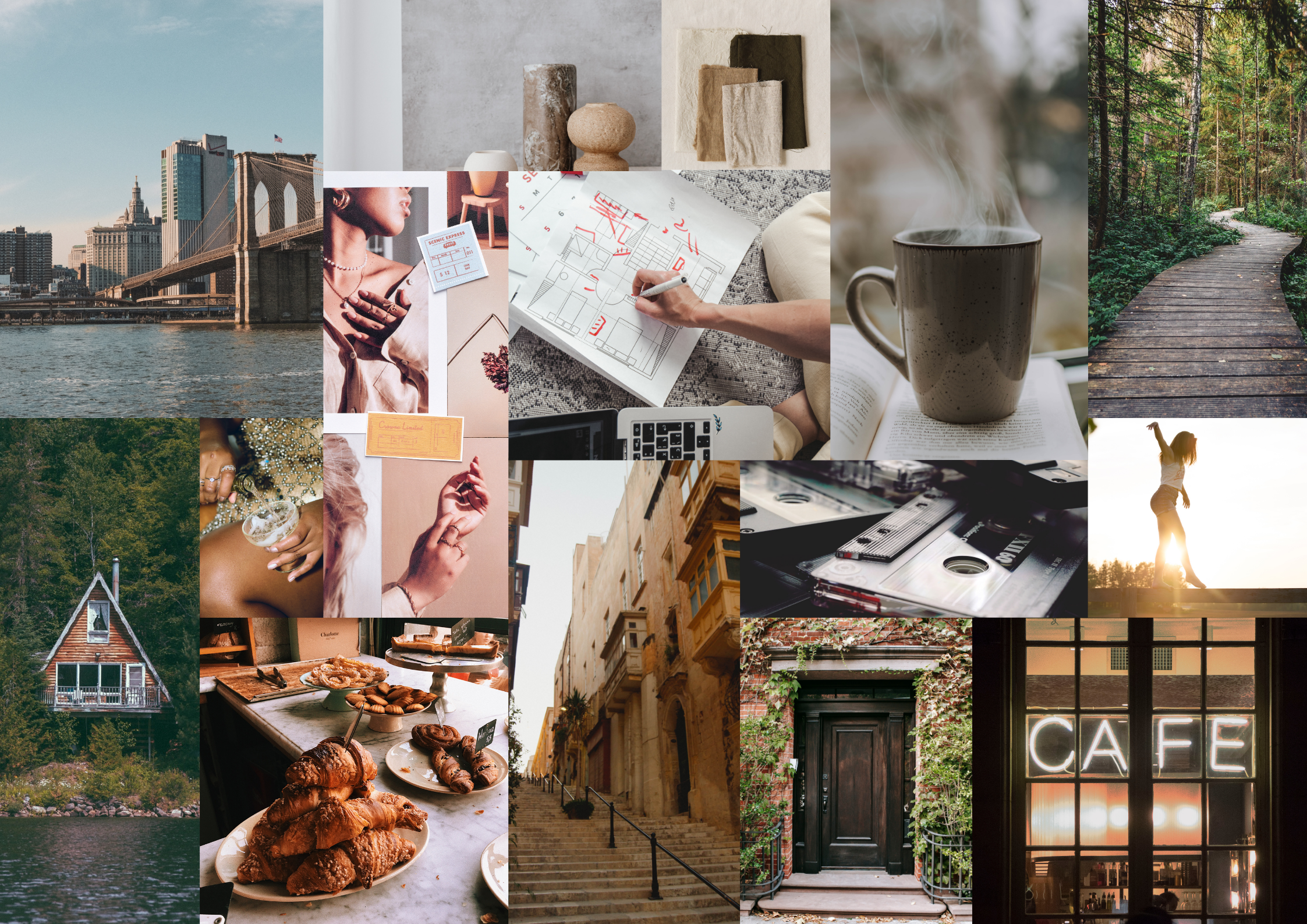 VISION BOARD FOR THE YEAR AHEAD