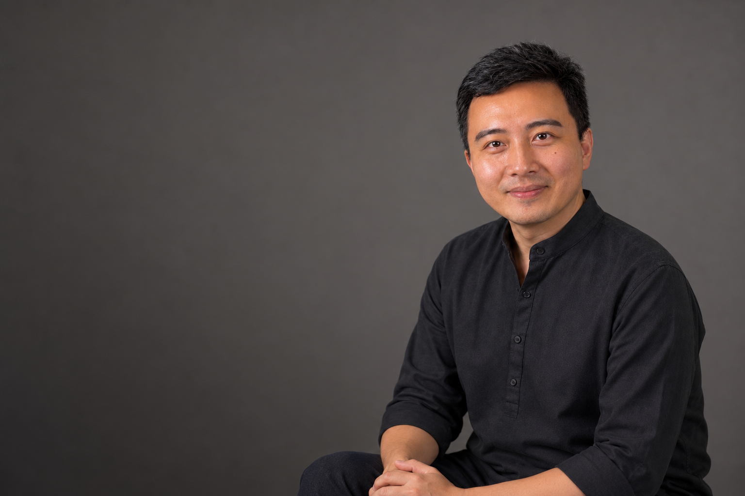 Master Yuan, Bazi reader and life coach, in his Singapore studio