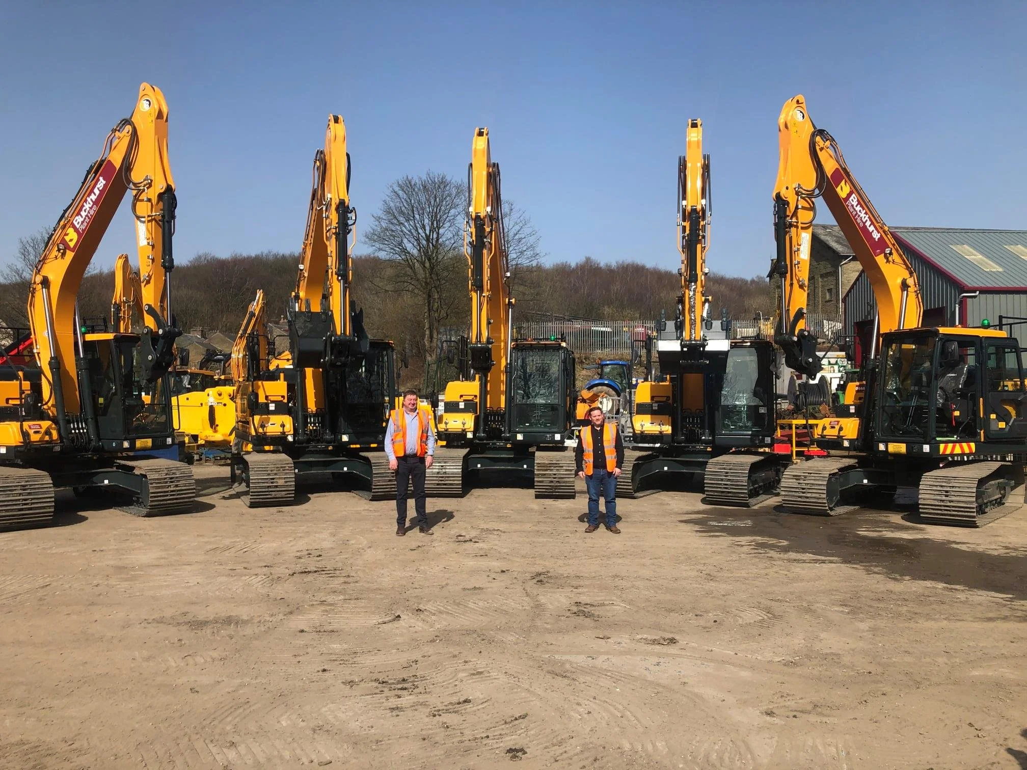 Buckhurst Plant Hire invests £2.5 million into new Hyundai Fleet with Taylor &amp; Braithwaite