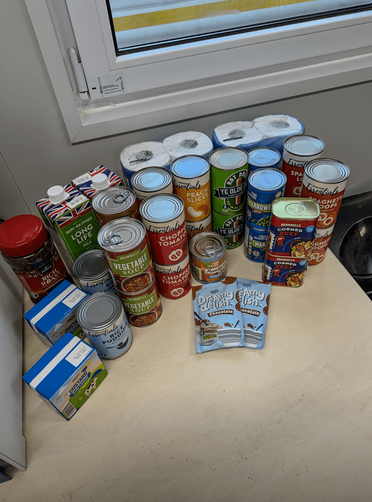 BC Plant Hire Staff Support Local Food Bank This Christmas