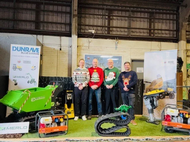 Dunrave Plant Services Spread the Festive Cheer for Christmas Jumper Day 2025
