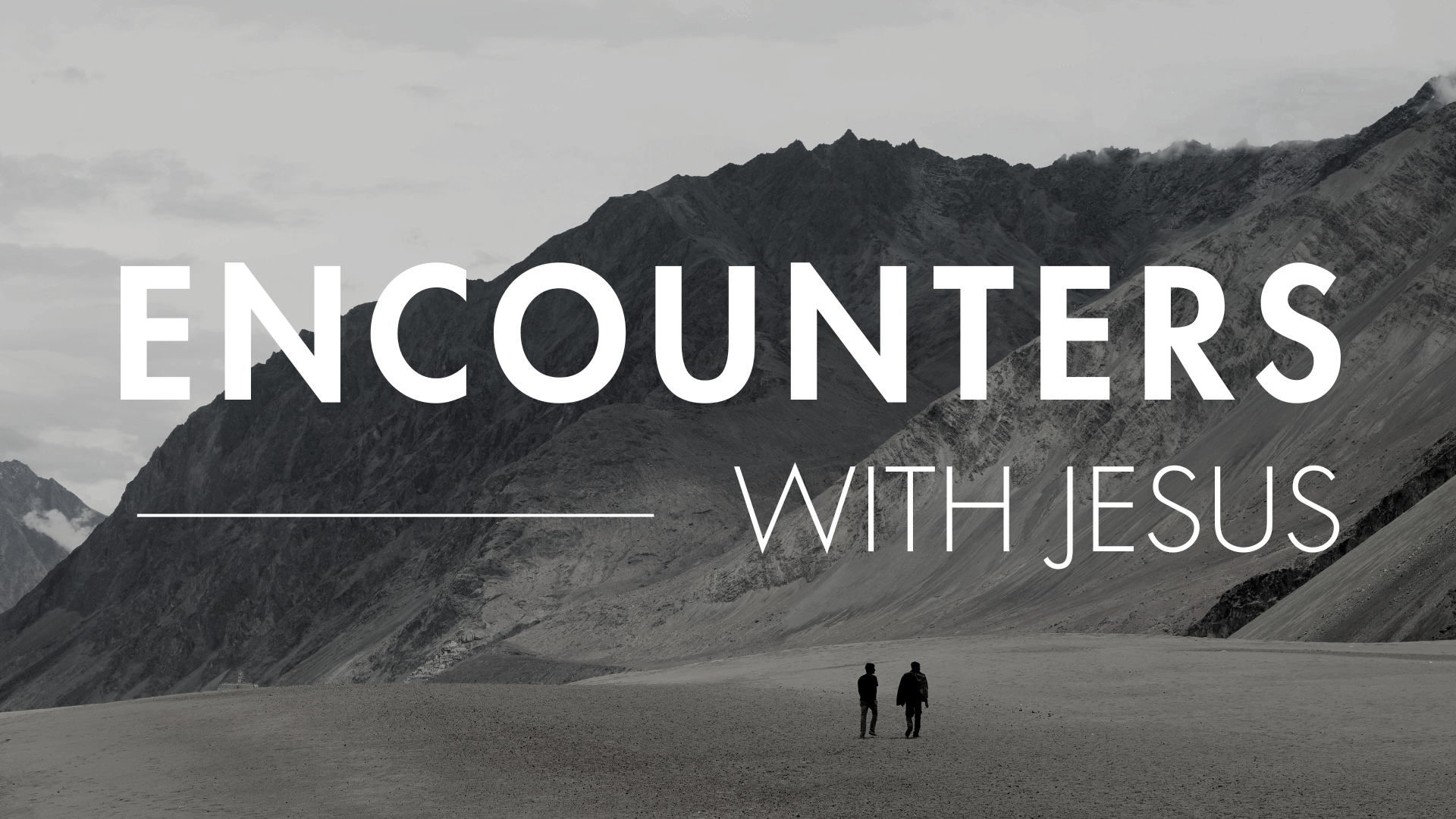 Encounters With Jesus: Week 2