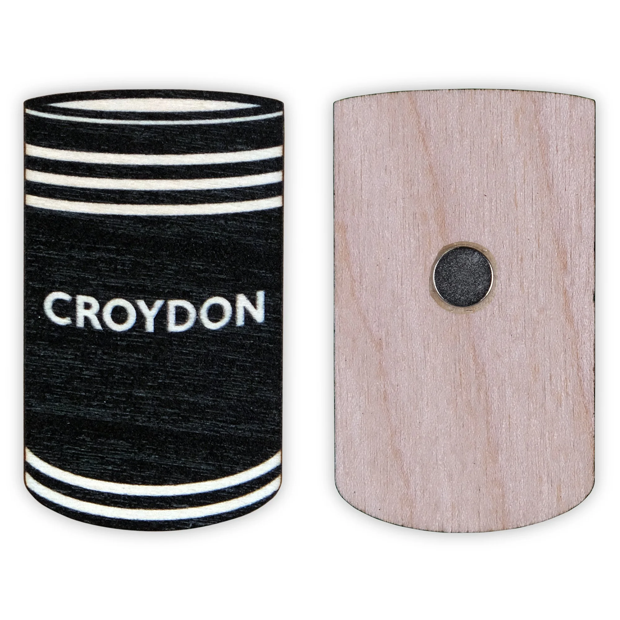 Bin Fridge Magnet - Croydon