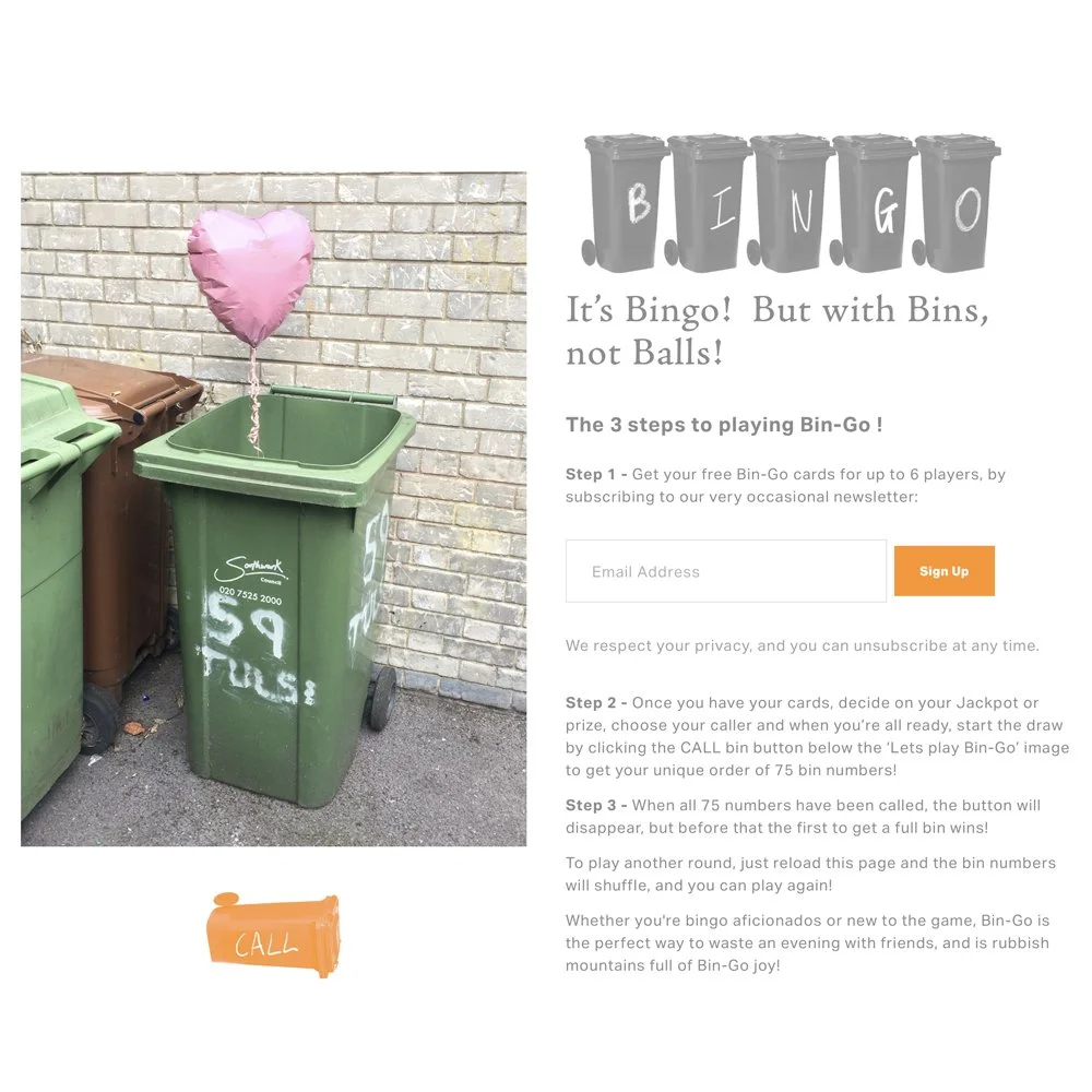 Let’s Play Bin-Go!