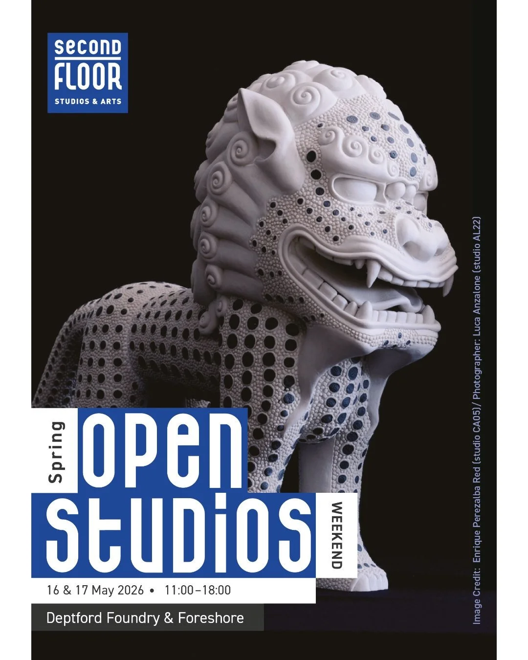 *Date for your diaries*

@secondfloorstudios Deptford Foundry and Foreshore Open Studios is back on Saturday 16th and Sunday 17th May, come and visit us and dozens of other artists and designers in their natural habitats!

The amazing artwork on the 