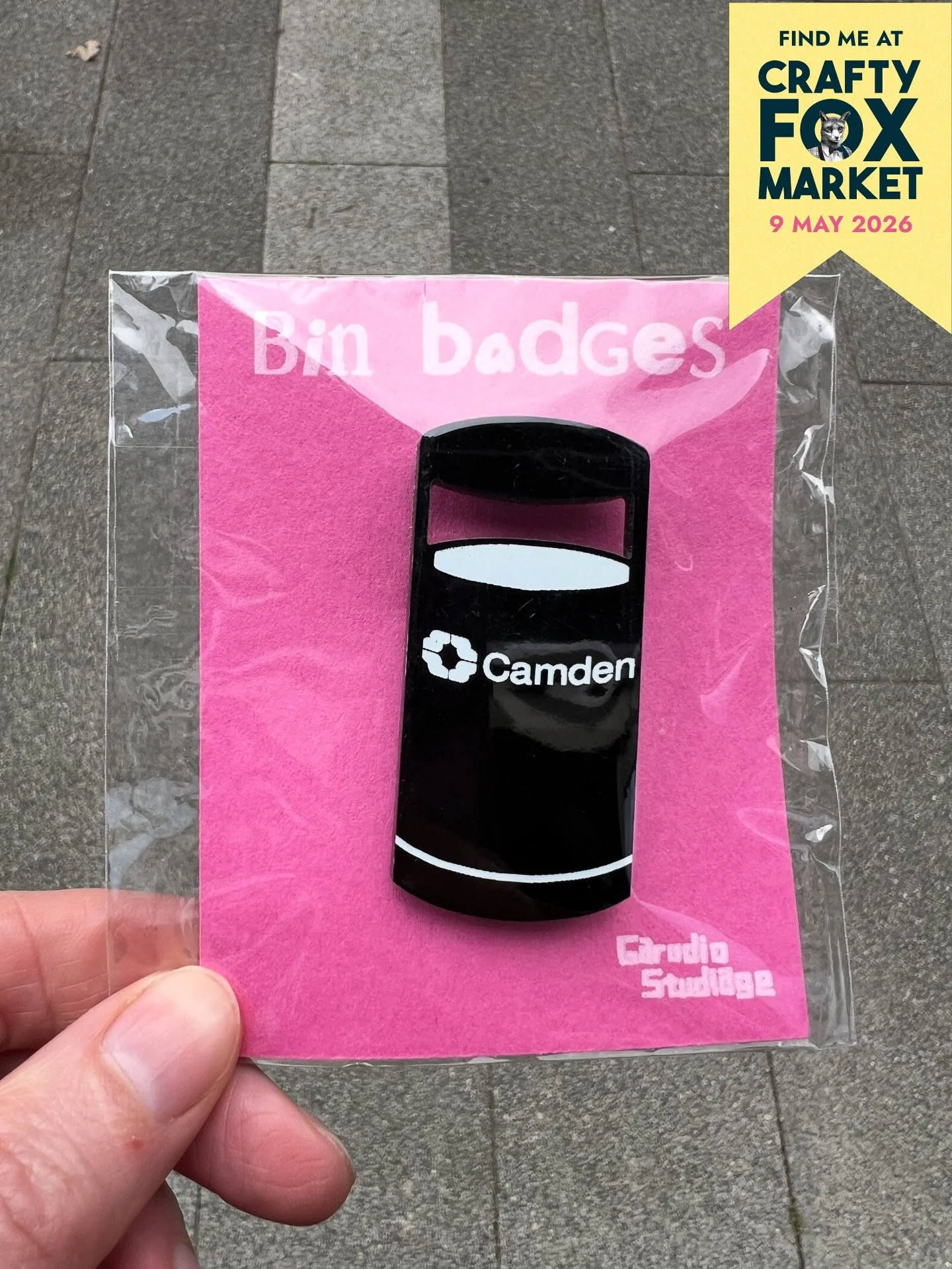 Which would be your London borough bin badge or magnet of choice?

Find us with a selection @craftyfoxmarket @britishlibrary this Saturday 9th May! 10-5pm.

Bonus question ( with no prizes ) how many London boroughs are there? 

We don&rsquo;t have t
