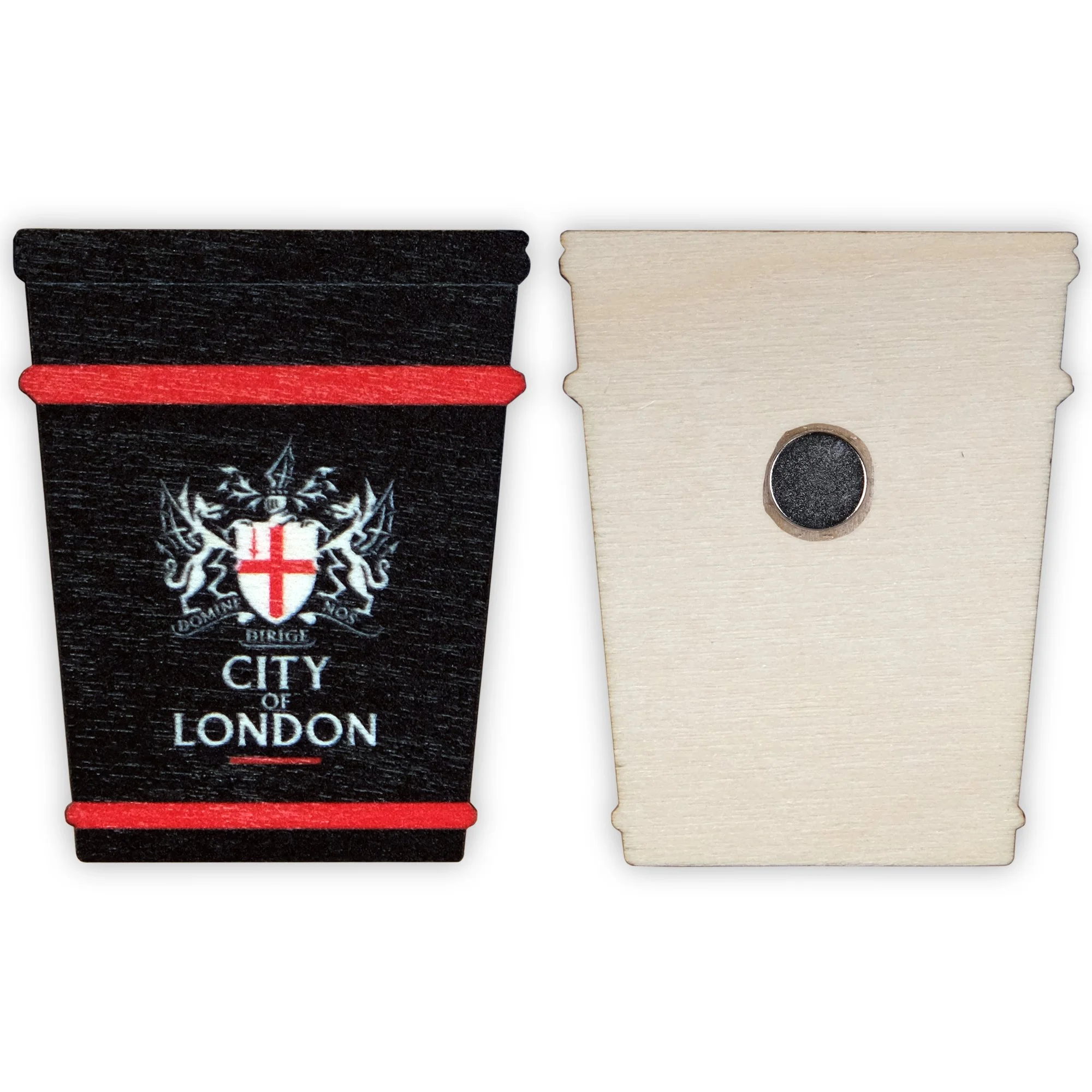 Bin Fridge Magnet - City of London