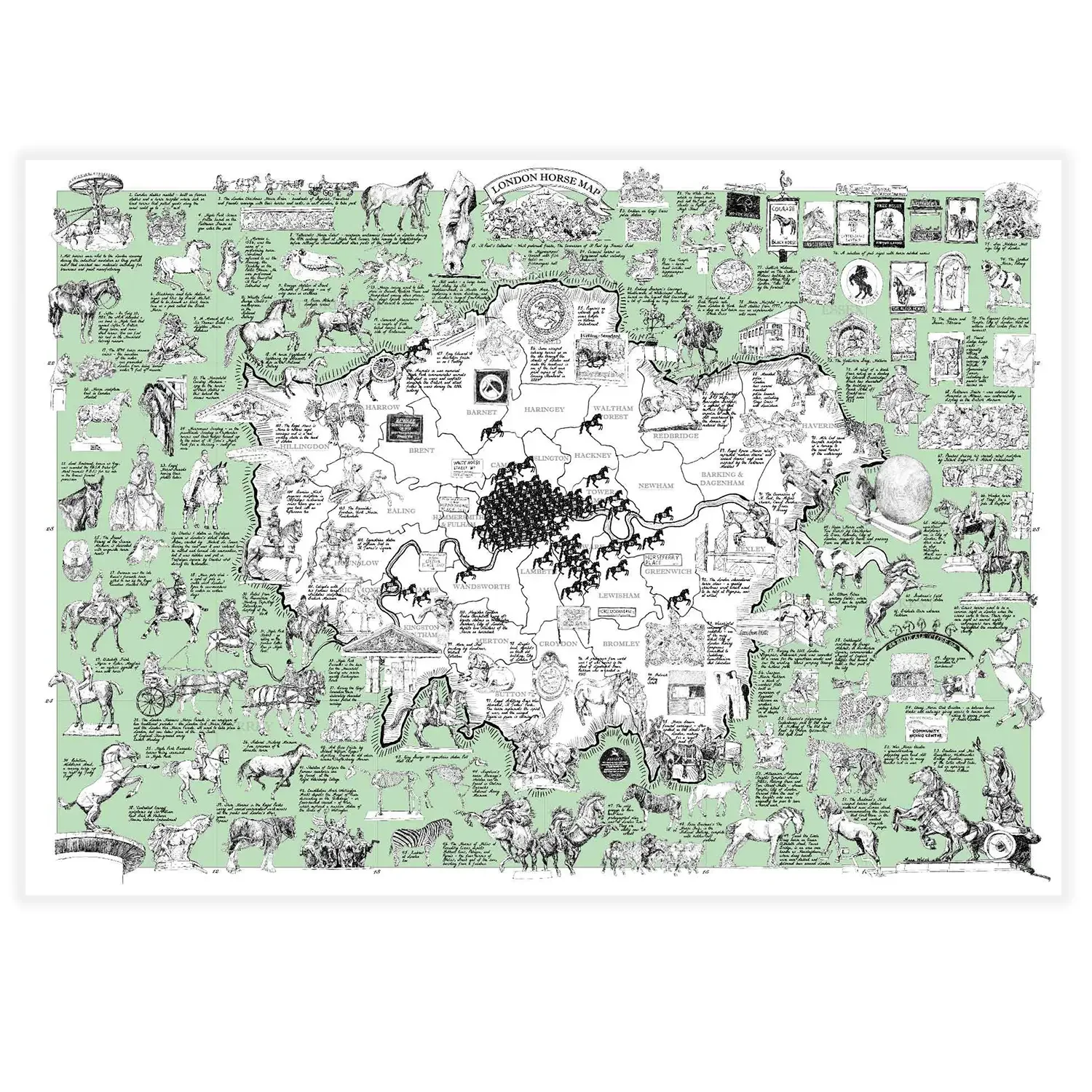 The London Horse Map Garudio Studiage square.webp
