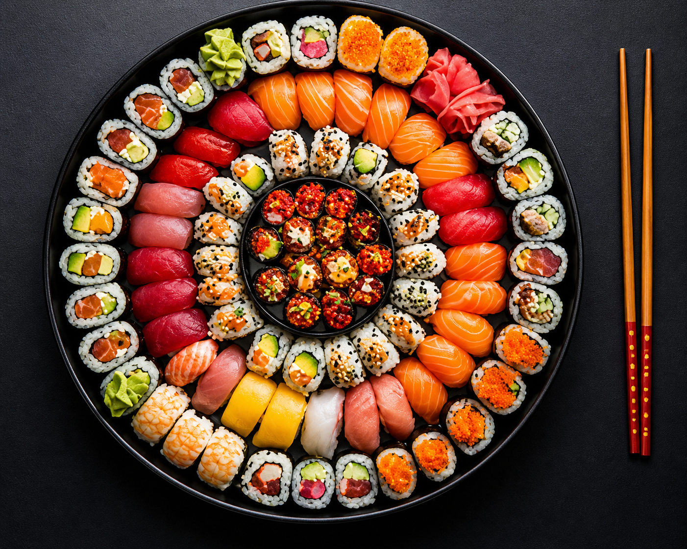 Premium Japanese and Sushi Catering and Party Platters