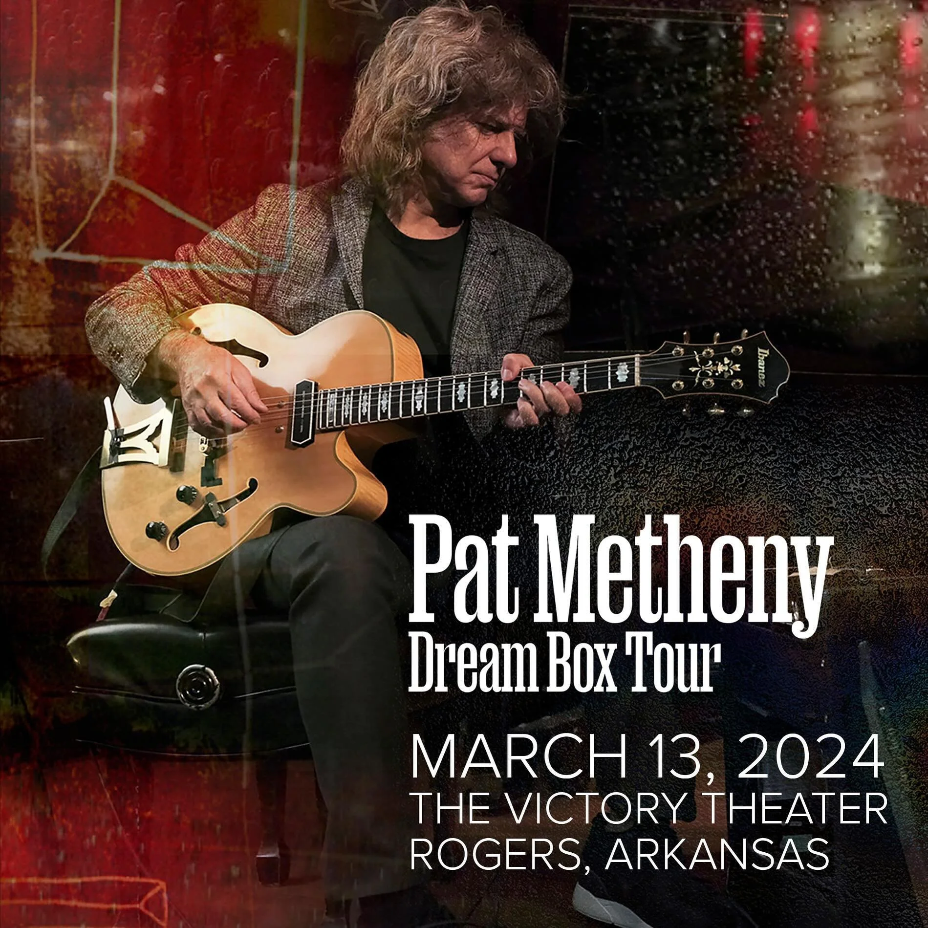 🎉 It is opening day with our first show at The Victory Theater with the @patmetheny Dream Box Tour, what a way to kick it off!

🎵 We can&rsquo;t wait to share these wonderful concert experiences in downtown Rogers with you and it all starts tonight