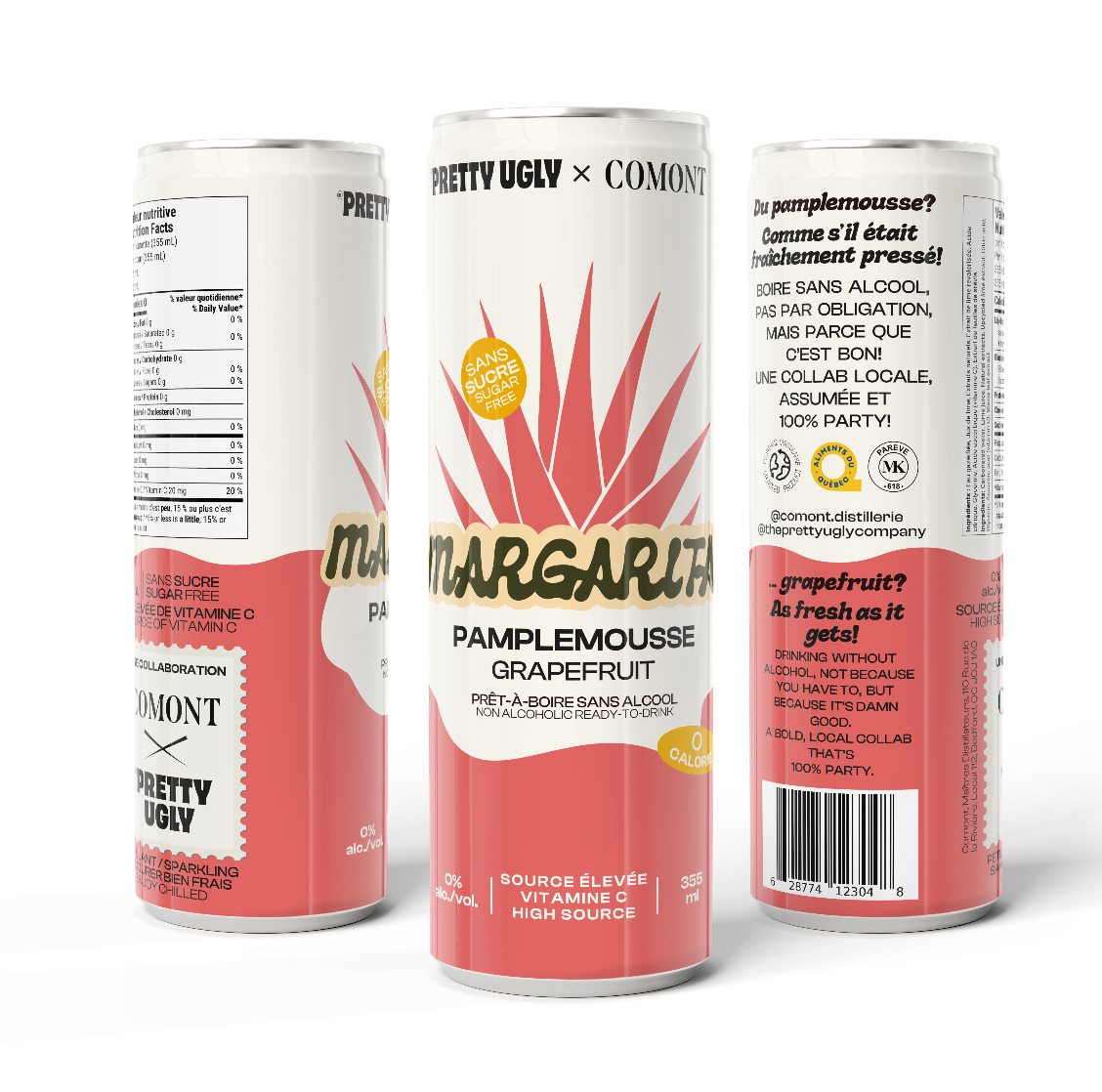 Margarita sans alcool pamplemousse sans sucre