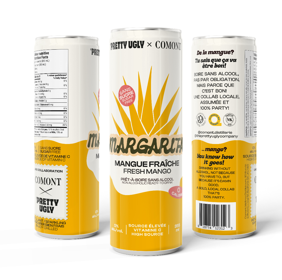 Mocktail sans sucre mangue