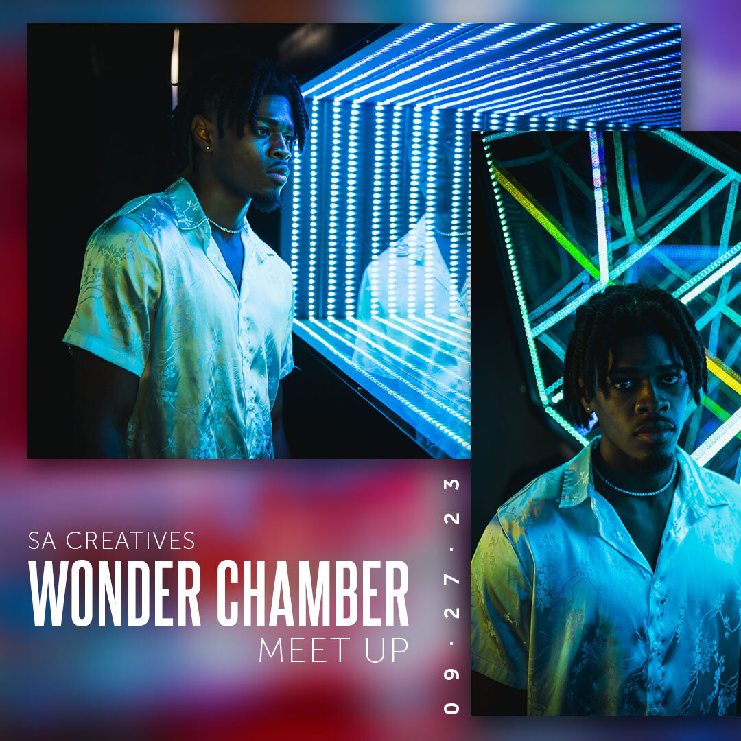 It was such a cool experience to preview the new exhibit space at the Wonder Chamber during the latest meetup hosted by SA Creatives. Shout out to all the models I worked with on that day and I look forward to working with you again in the future. 
-