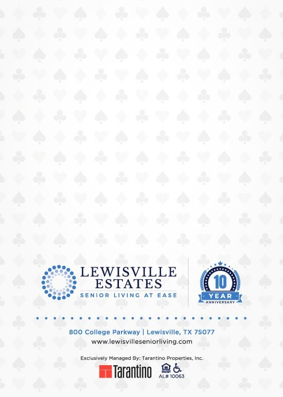 Celebrate 10 Years of Success! - Event Flyer Back