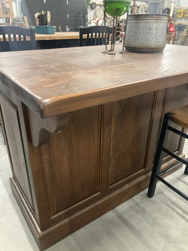 1 drawer/2 door solid wood kitchen island — Johnsons Custom Furniture