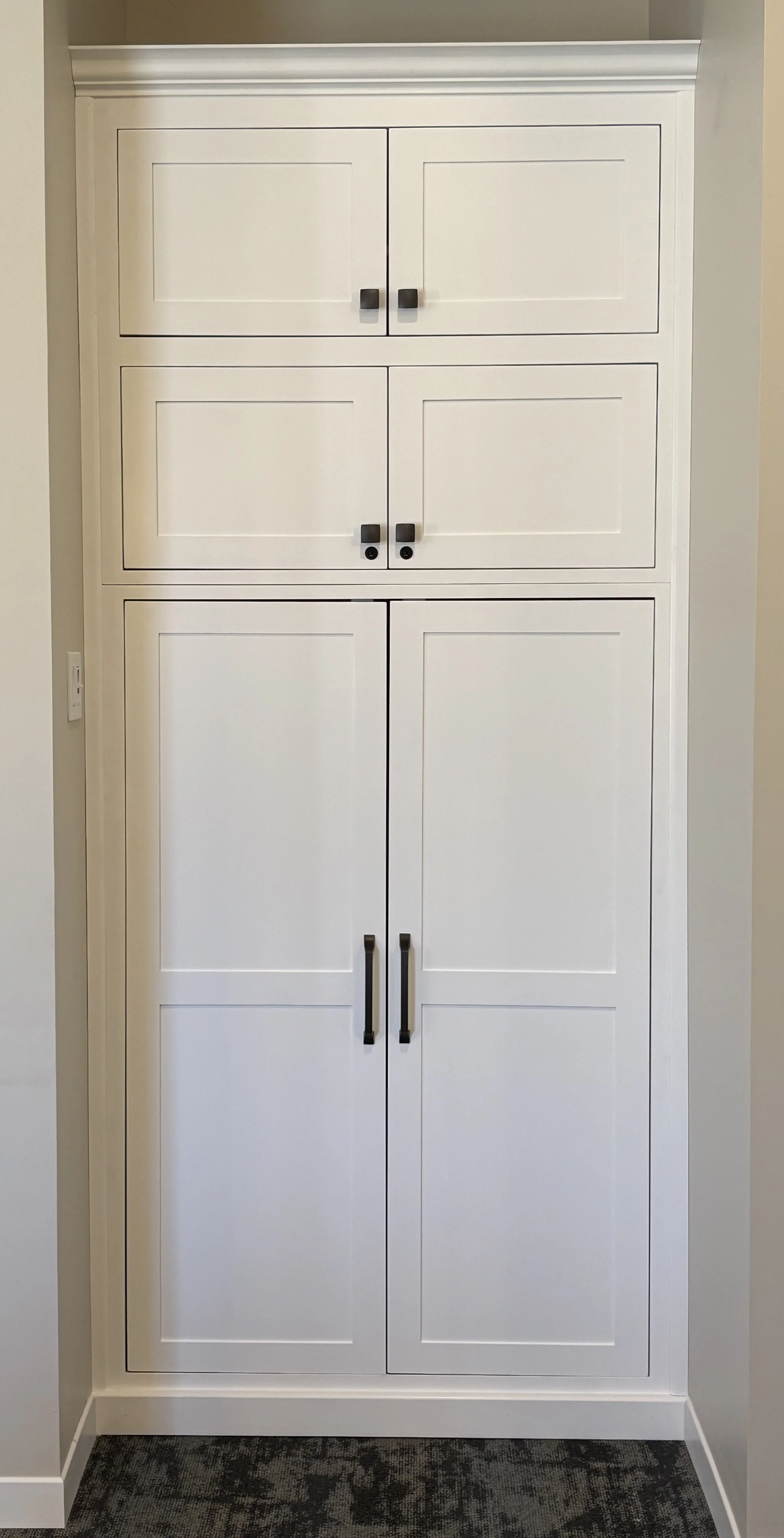 Solid maple custom built in