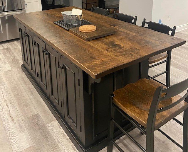 8 foot custom island