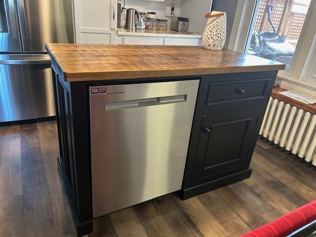 Dishwasher island