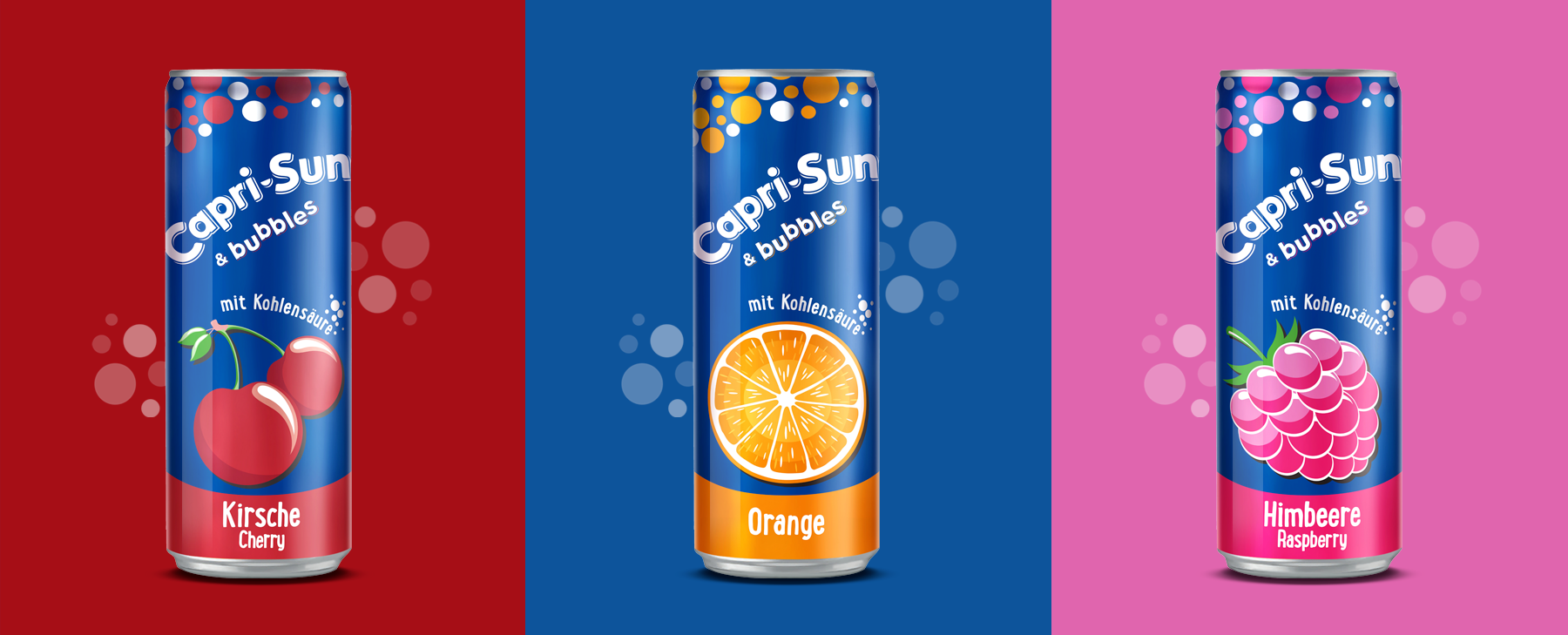 Capri Sun And Bubbles Orange Can Drink