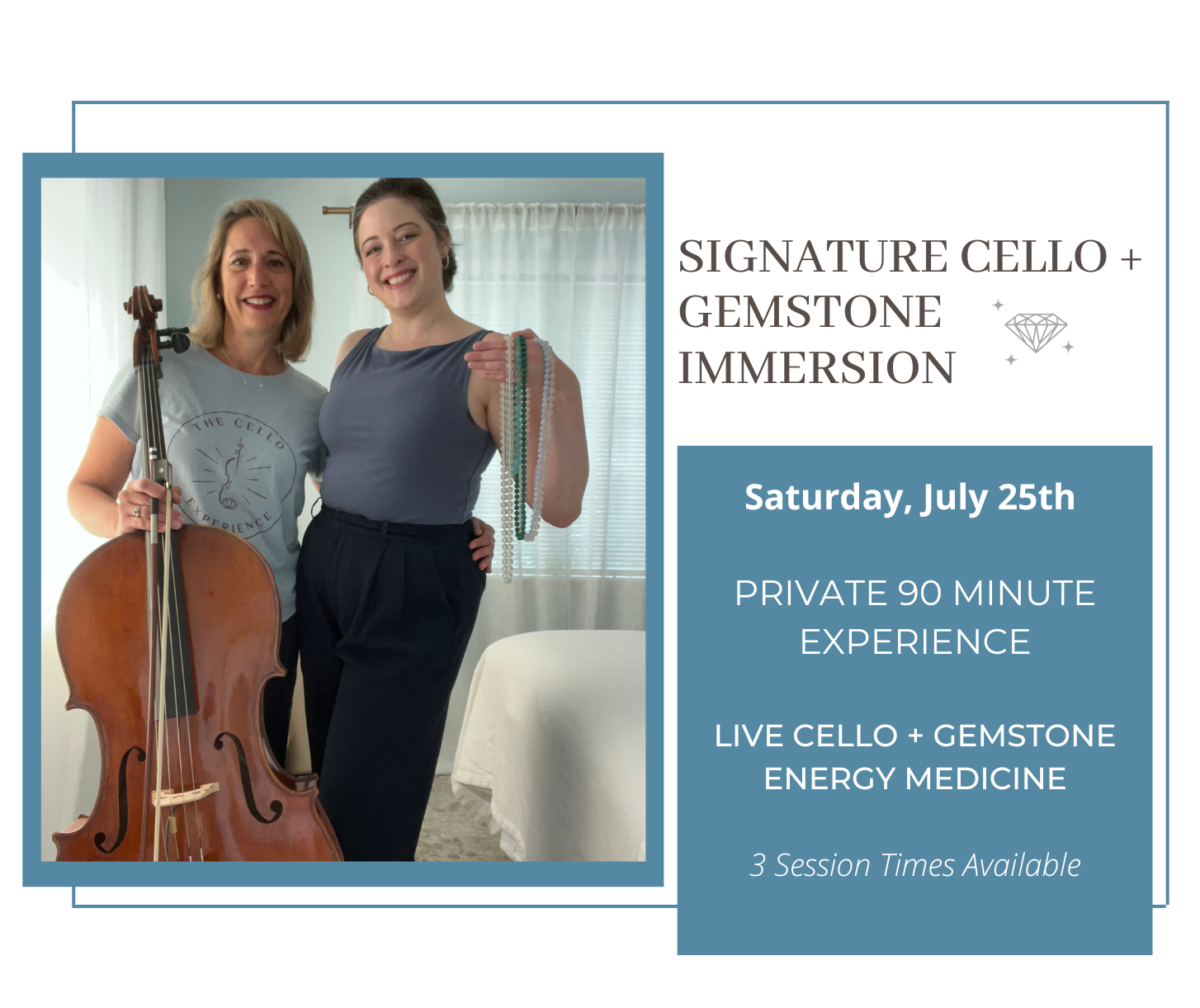 Signature Cello + Gemstone Immersion