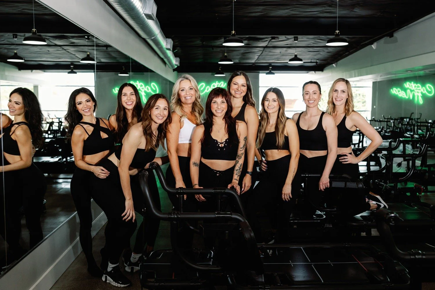 Largee + Versa Climber Instructors Trim Fitness Studio