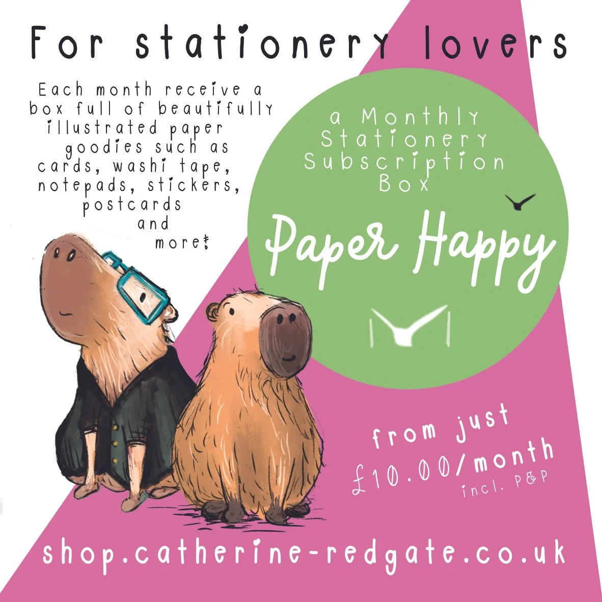 Paper Happy - A Stationery Subscription Box