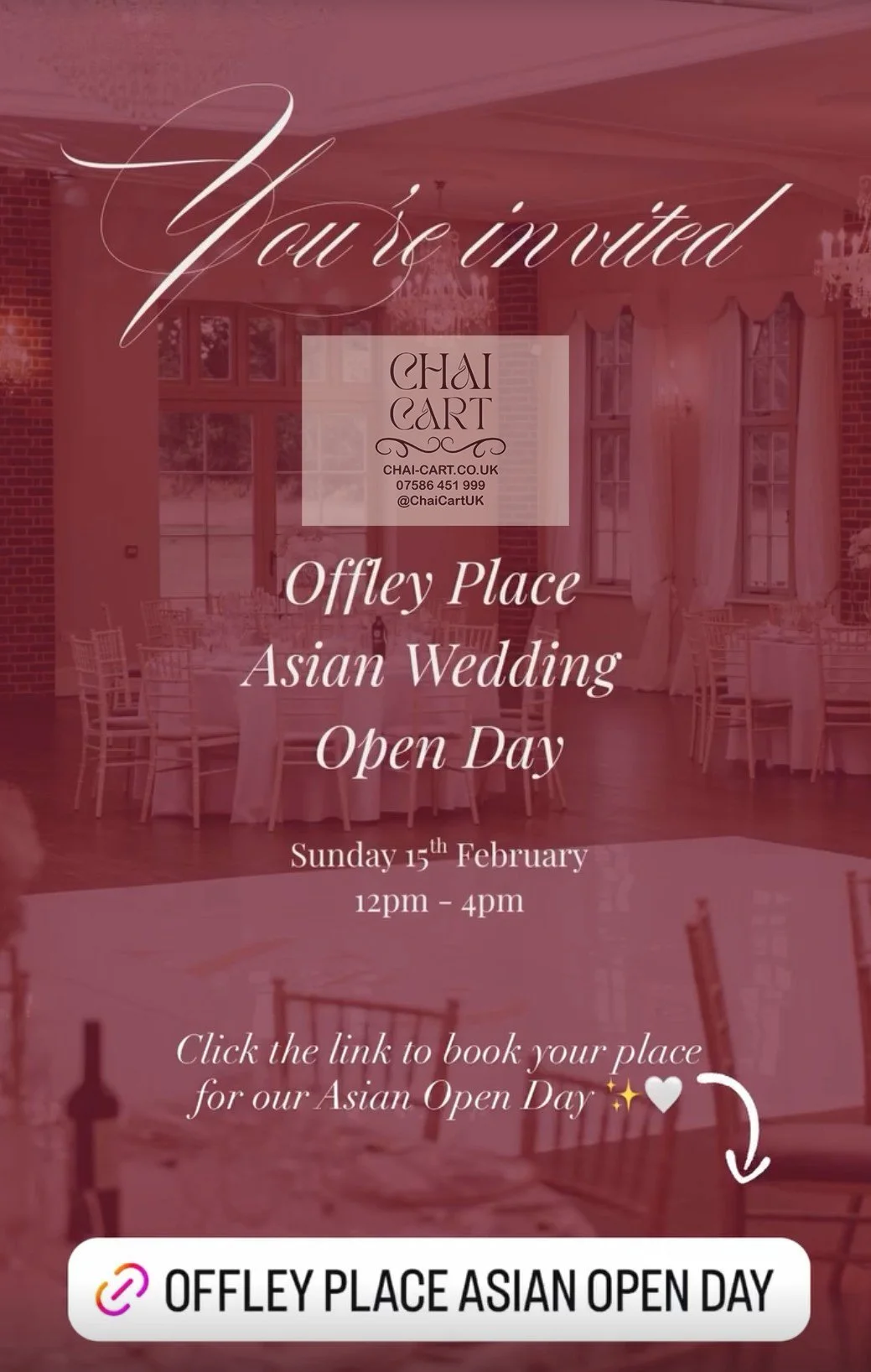 We&rsquo;re exhibiting at Offley Place this Saturday ✨

If you&rsquo;re coming along, come say hi!

I&rsquo;ve got free tickets for you here 👇
https://tinyurl.com/OffleyPlace2026