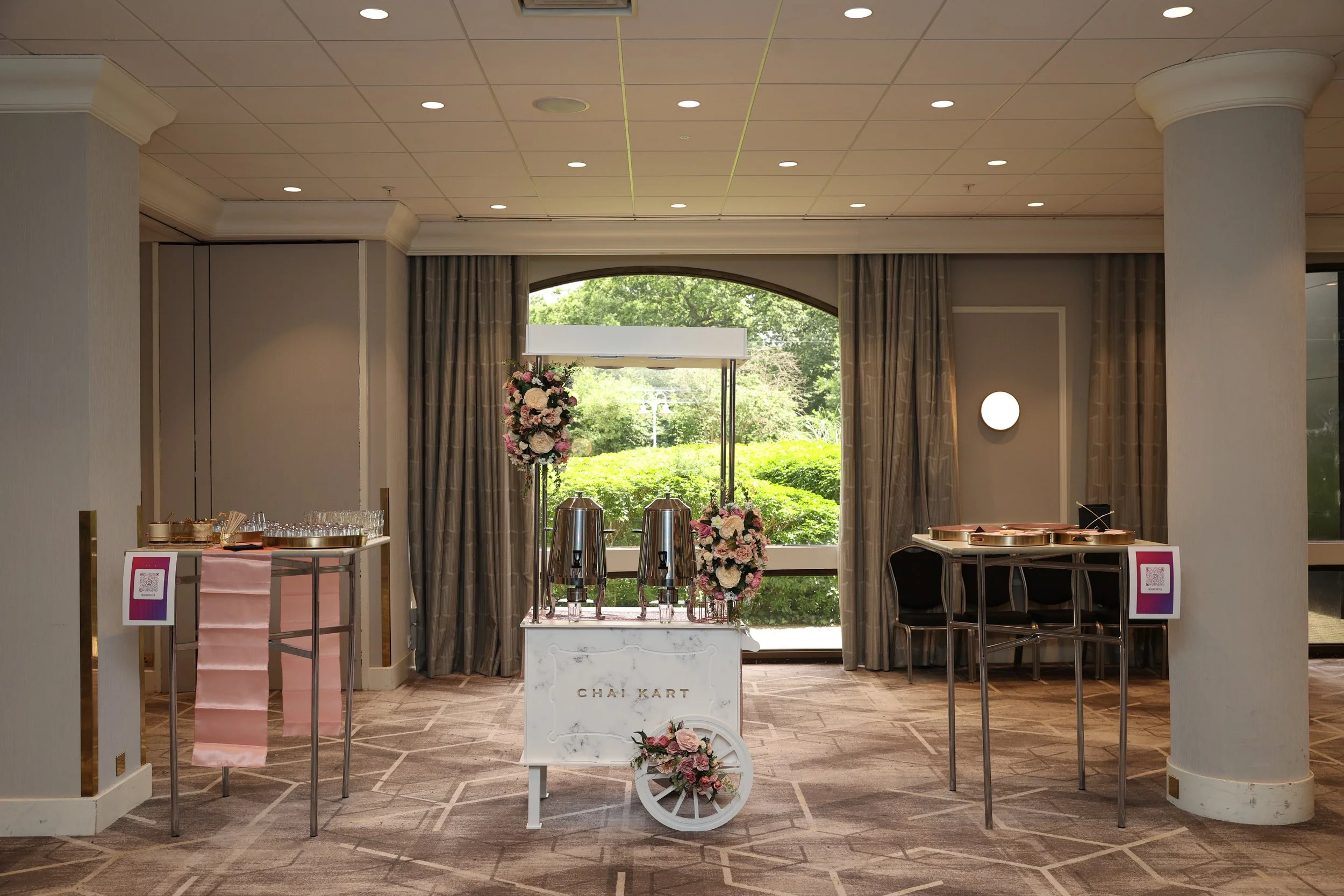 Chai Cart UK at Hilton Birmingham Metropole