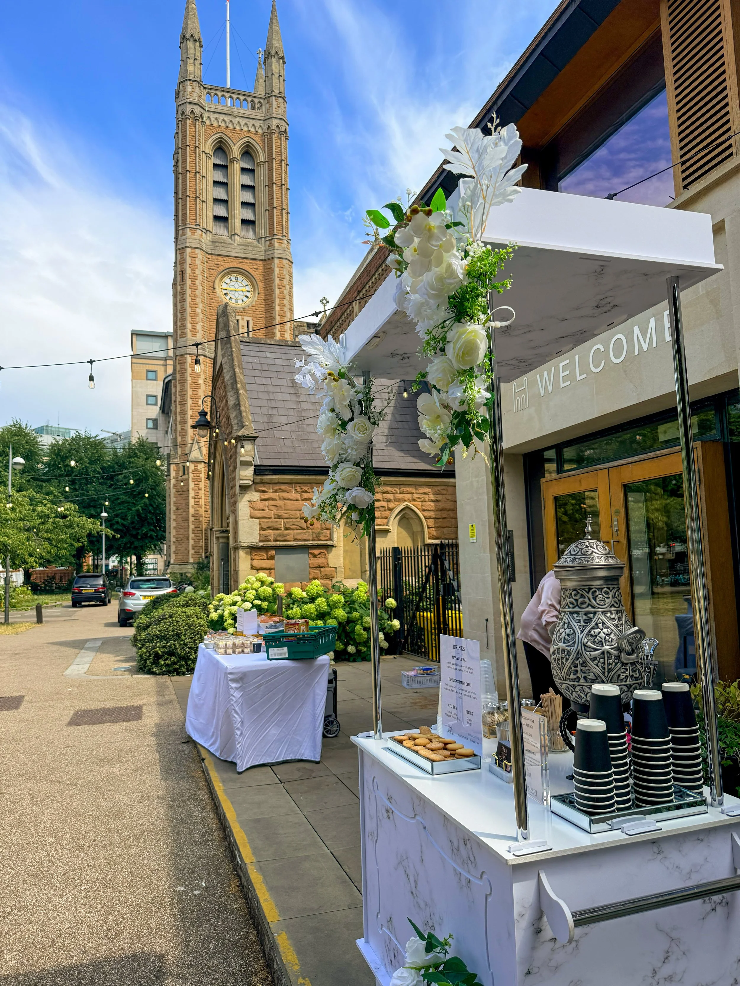 Chai Cart Uk and St Paul’s Hammersmith in London