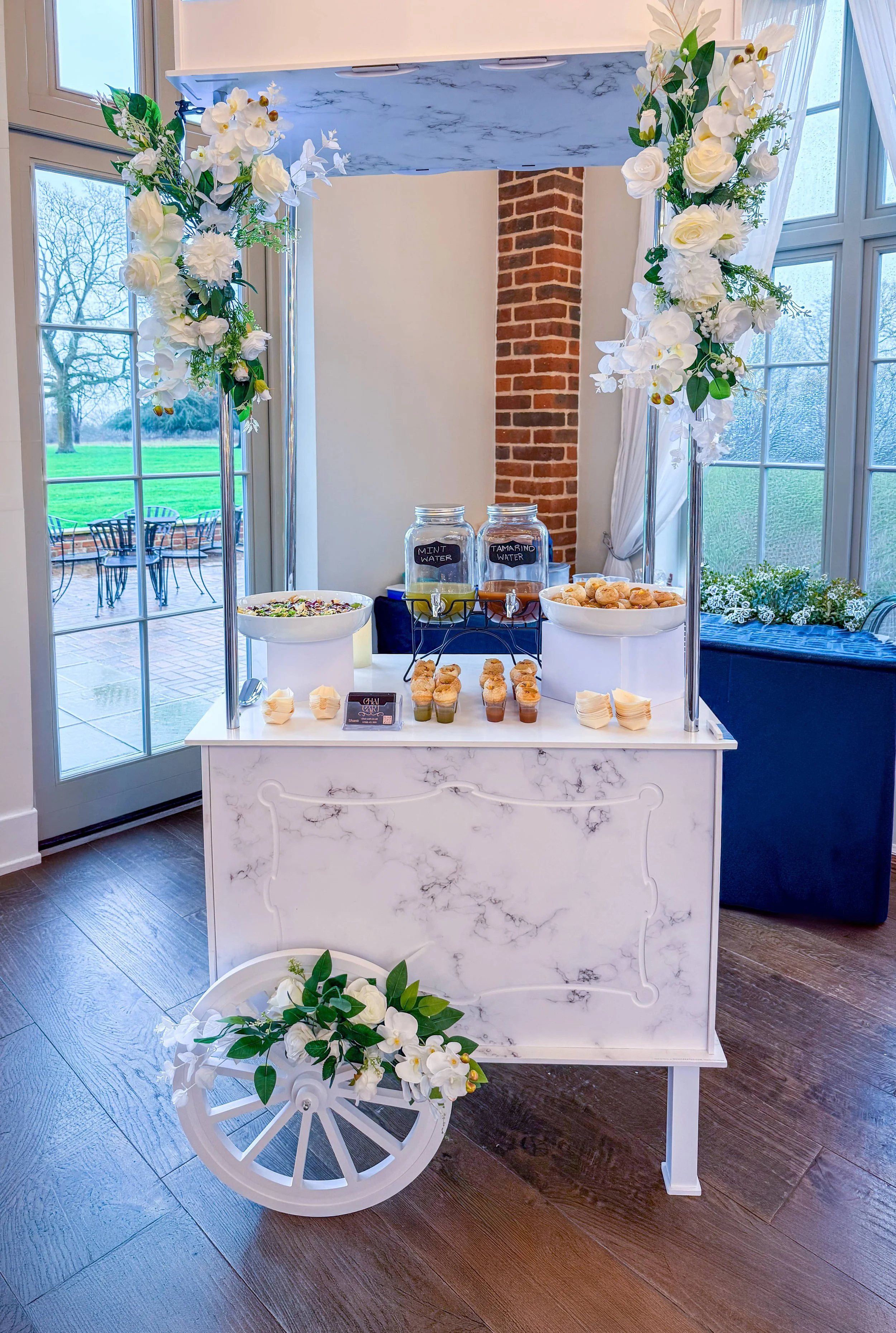 Gol Gappa Cart in an Asian Wedding