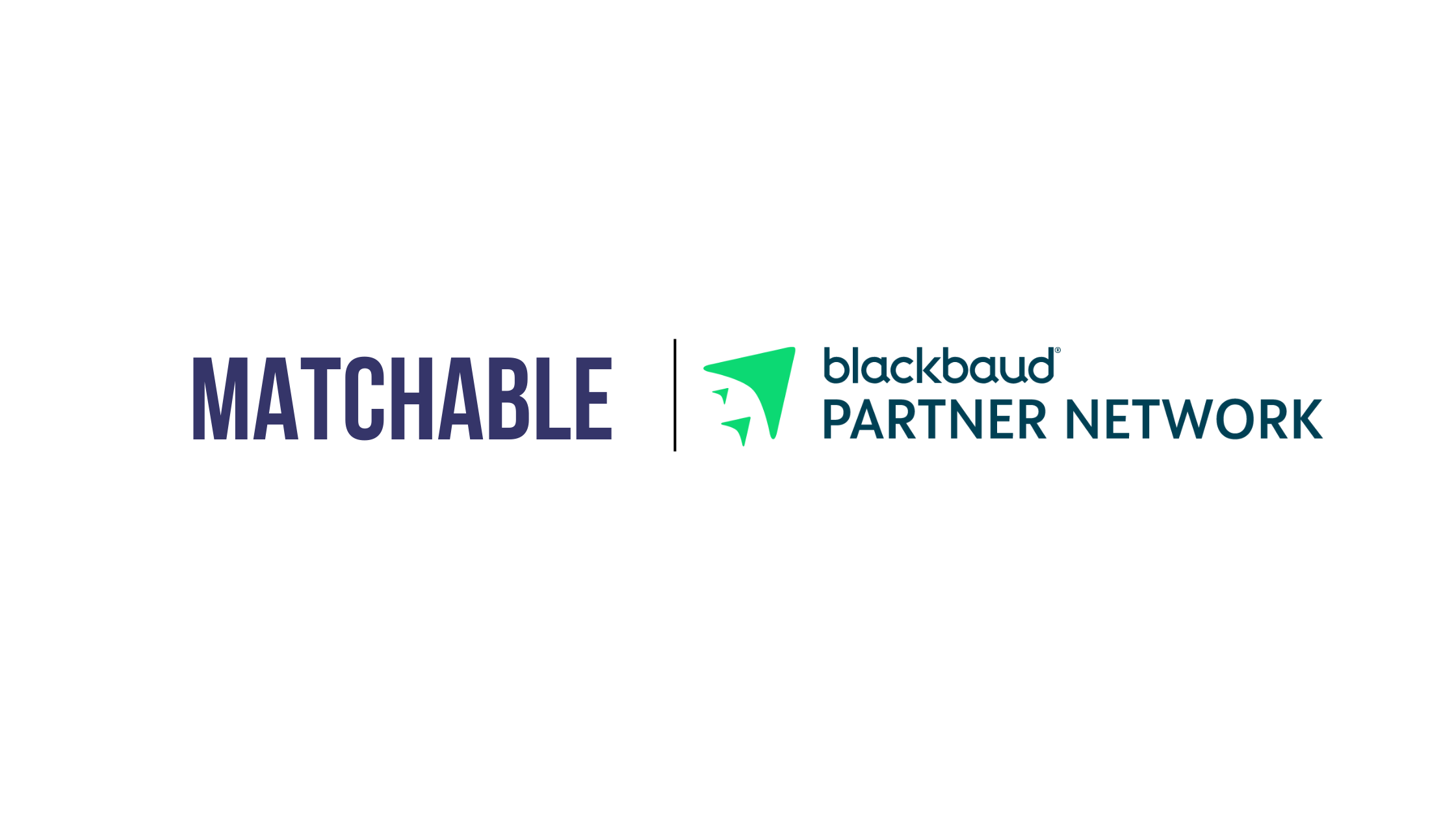 Matchable Joins the Blackbaud Partner Network