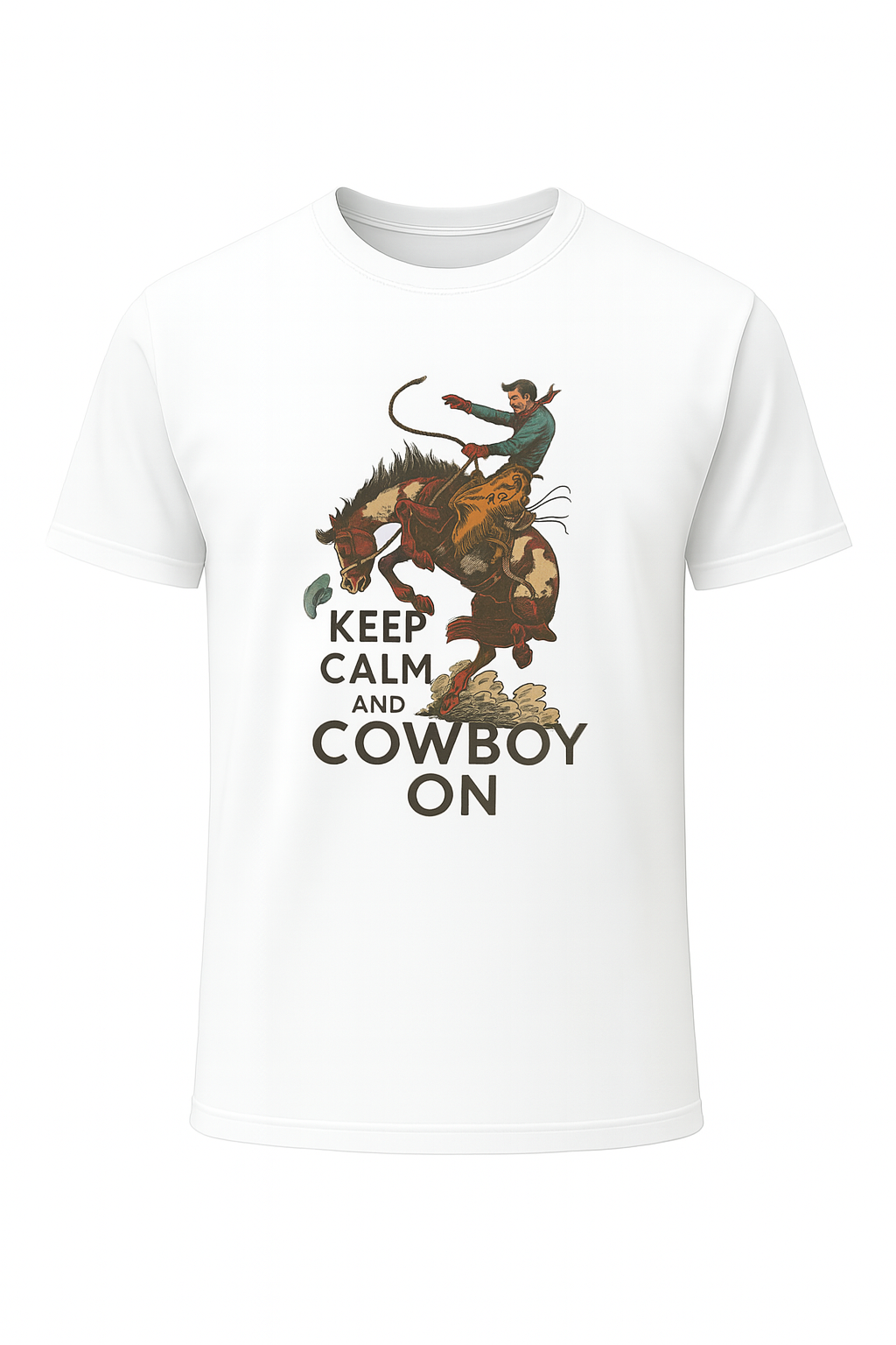KEEP CALM AND COWBOY ON