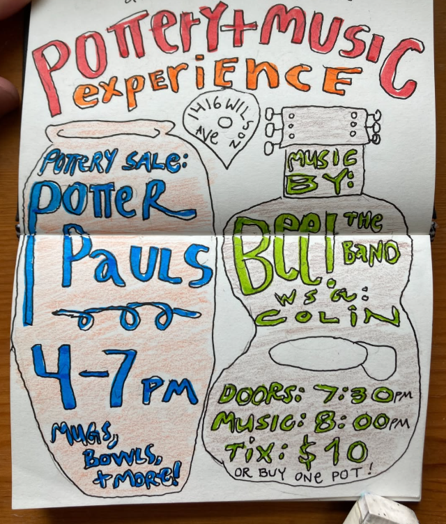 Potter Pauls Pottery Sale