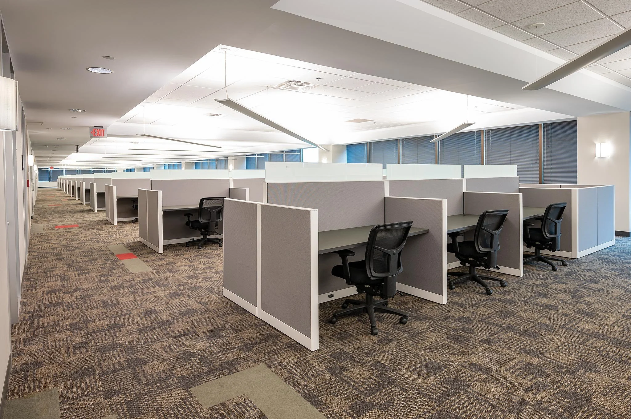 Commercial office furniture and workstations