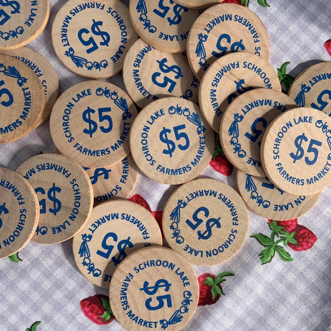 💐Need a Mother's Day gift?! We have the PERFECT gift idea!🌷

Market tokens are $5 each and work just like cash at the market! Send us a message or comment here to purchase.