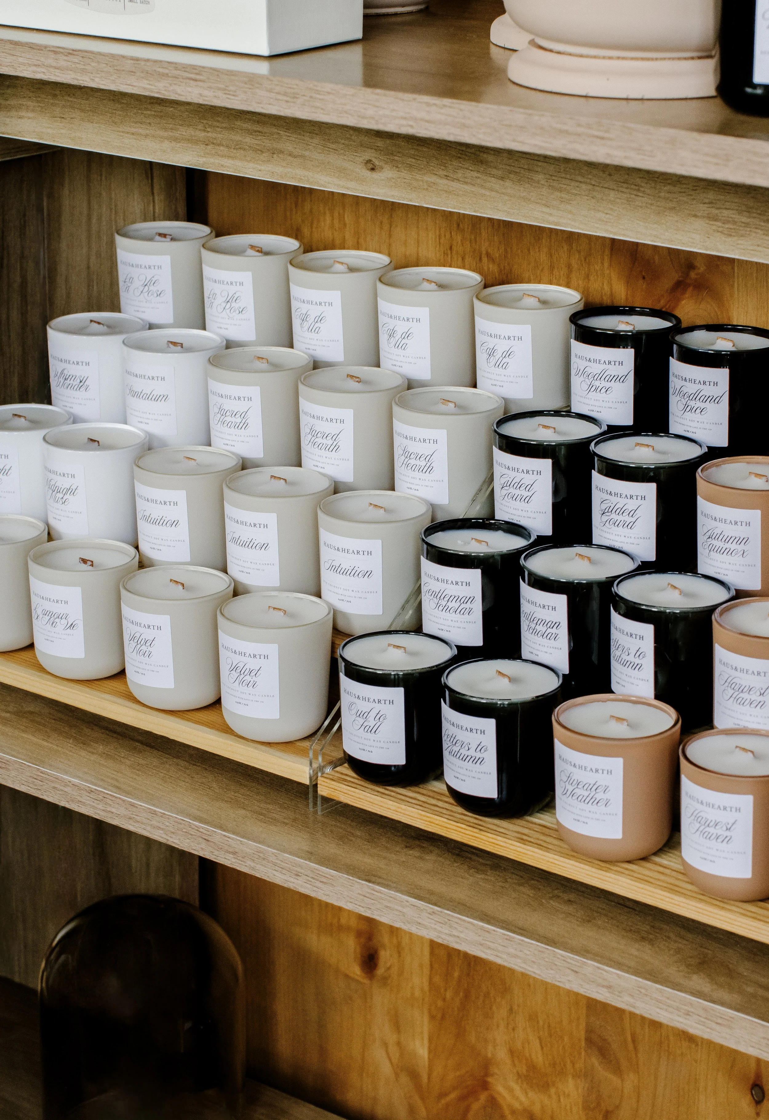 Mini Candles On A Shelf.jpg