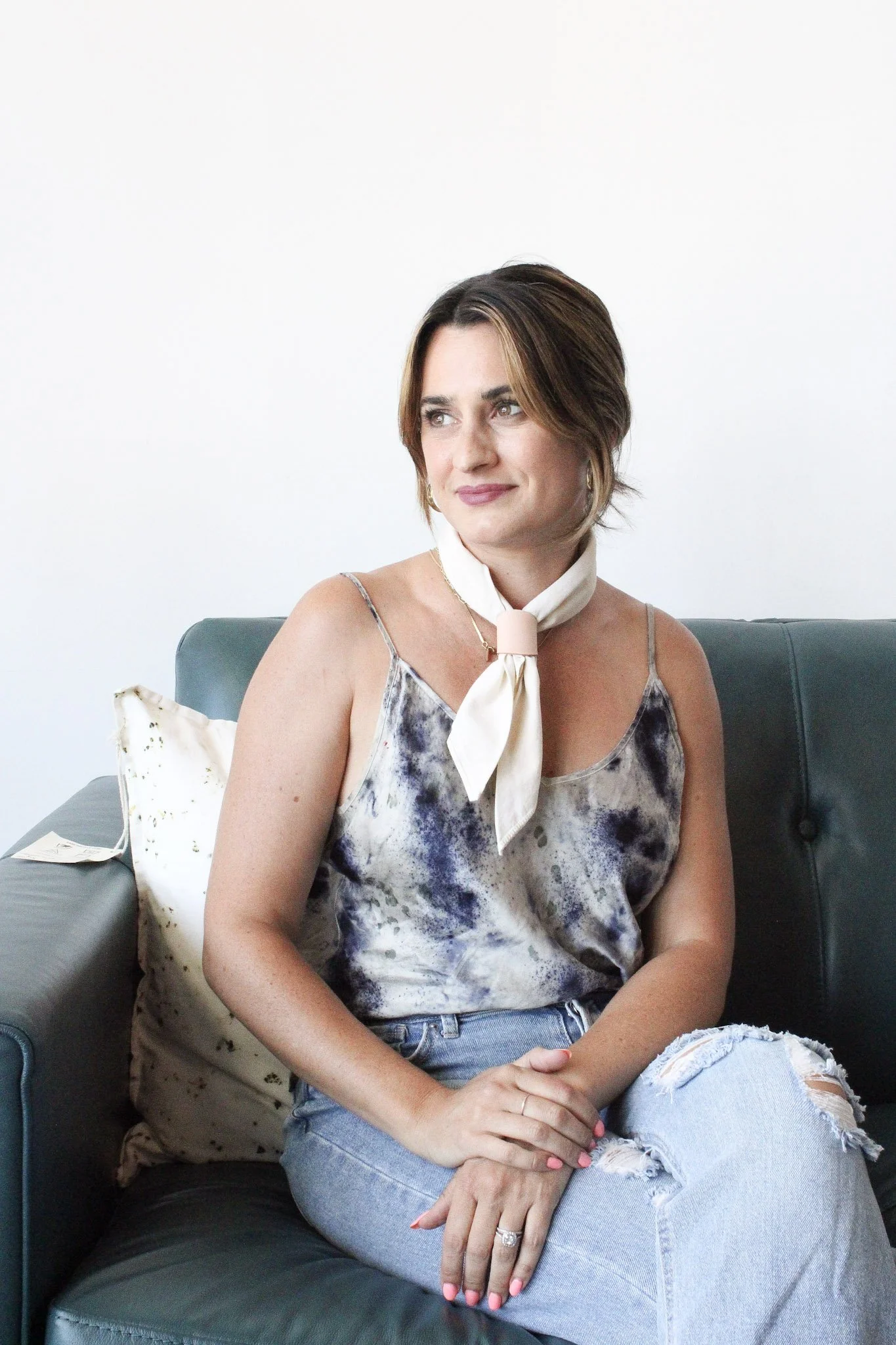 Outdoor thermometer showing temperature