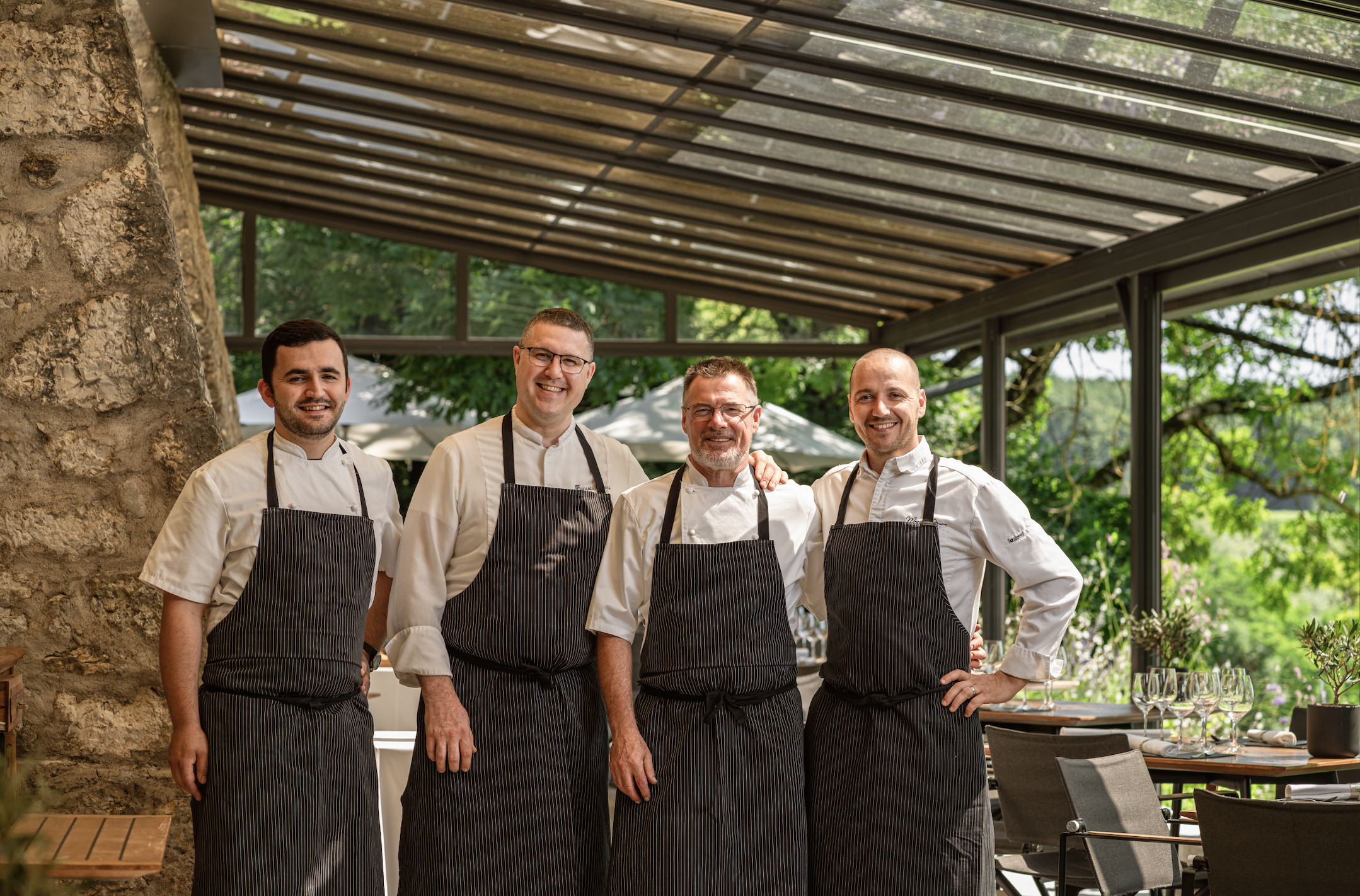 Une équipe de choc derrière les cuisines du Domaine de Châteauvieux